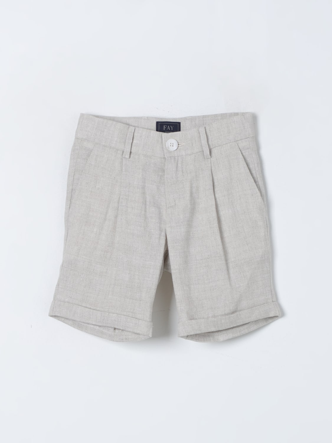 FAY JUNIOR PANTACOURT: Pantacourt enfant Fay Junior, Beige - Img 1