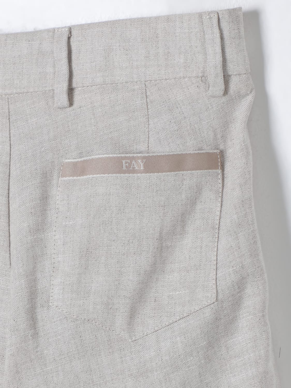 FAY JUNIOR PANTACOURT: Pantacourt enfant Fay Junior, Beige - Img 3