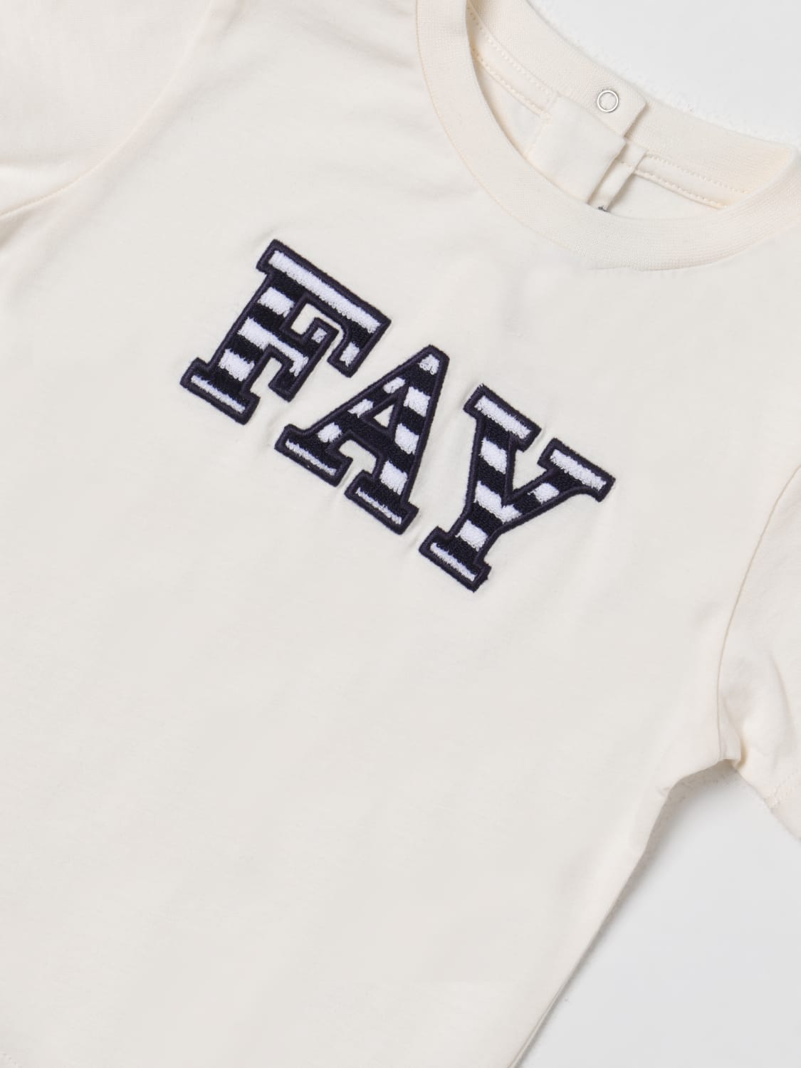 FAY JUNIOR T-SHIRT: T-shirt kids Fay Junior, White - Img 3