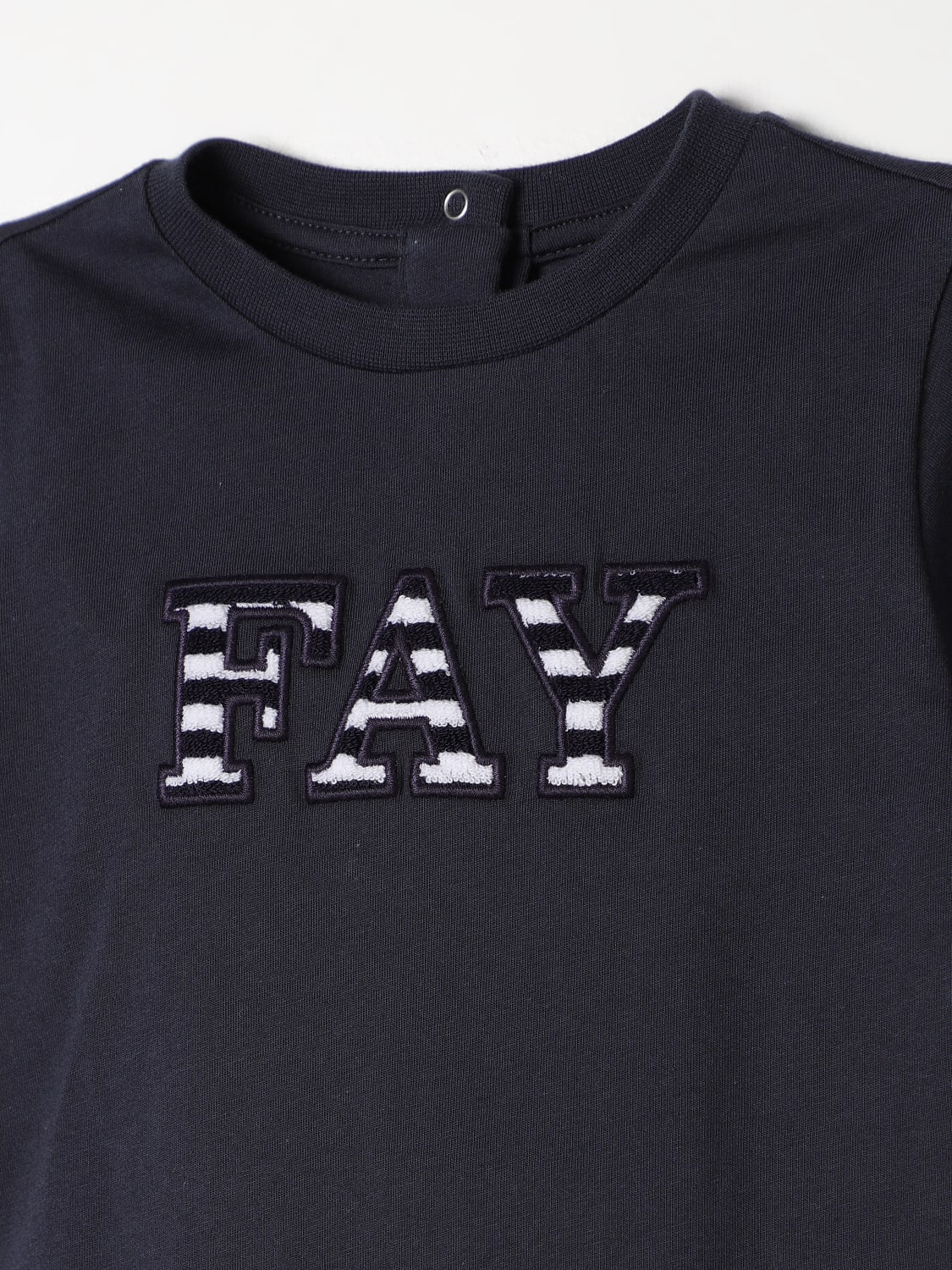 FAY JUNIOR T-SHIRT: T-shirt kinder Fay Junior, Blau - Img 3