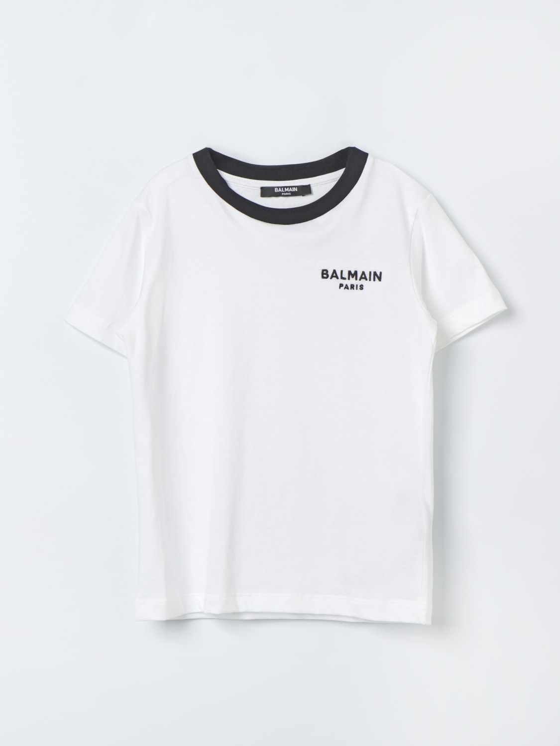 BALMAIN Tシャツ: Tシャツ ボーイ Balmain Kids, ホワイト - Img 1