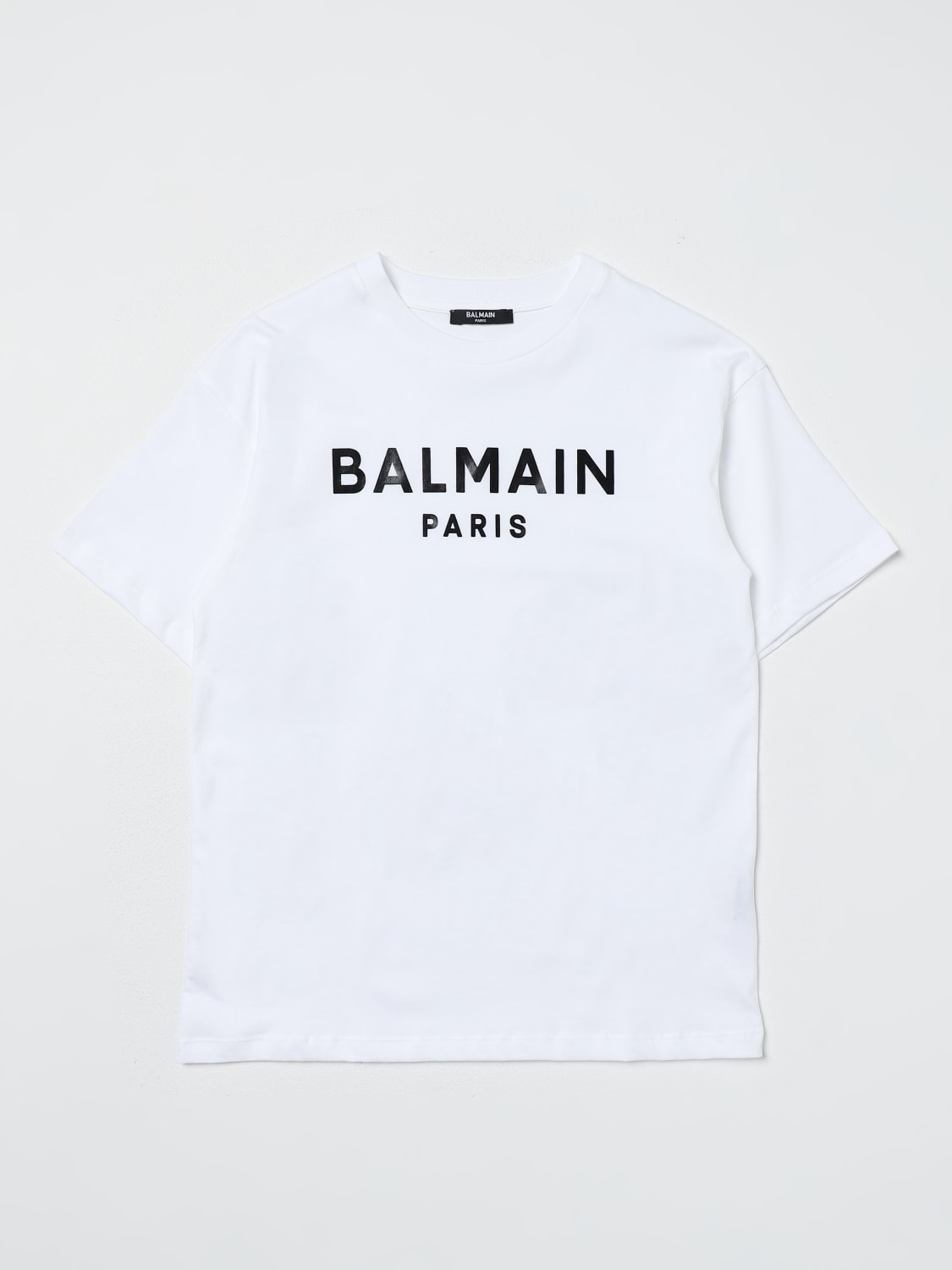 BALMAIN 티셔츠: 티셔츠 남아 Balmain Kids, 화이트 - Img 1