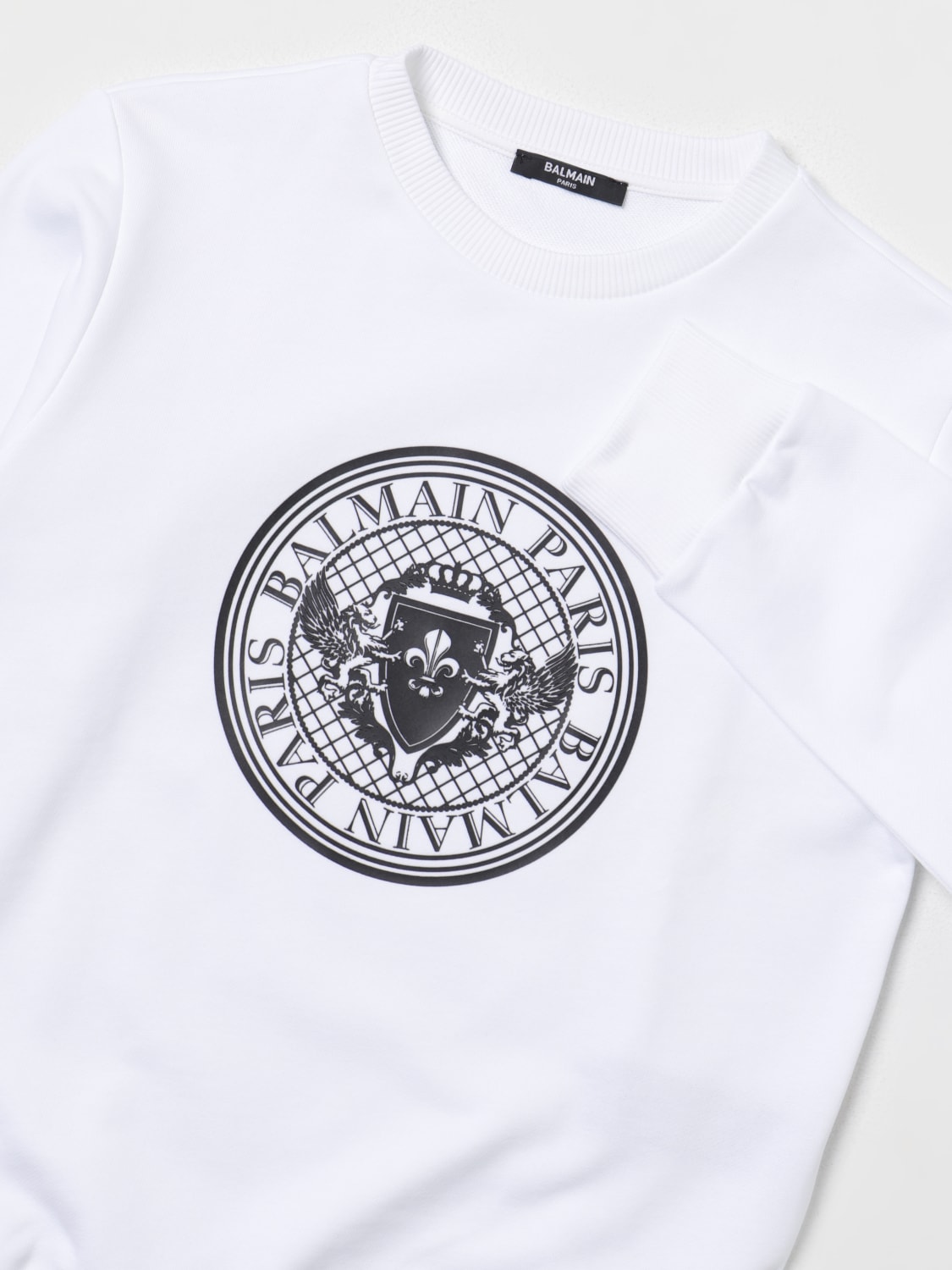 BALMAIN PULL: Pull enfant Balmain Kids, Blanc - Img 3