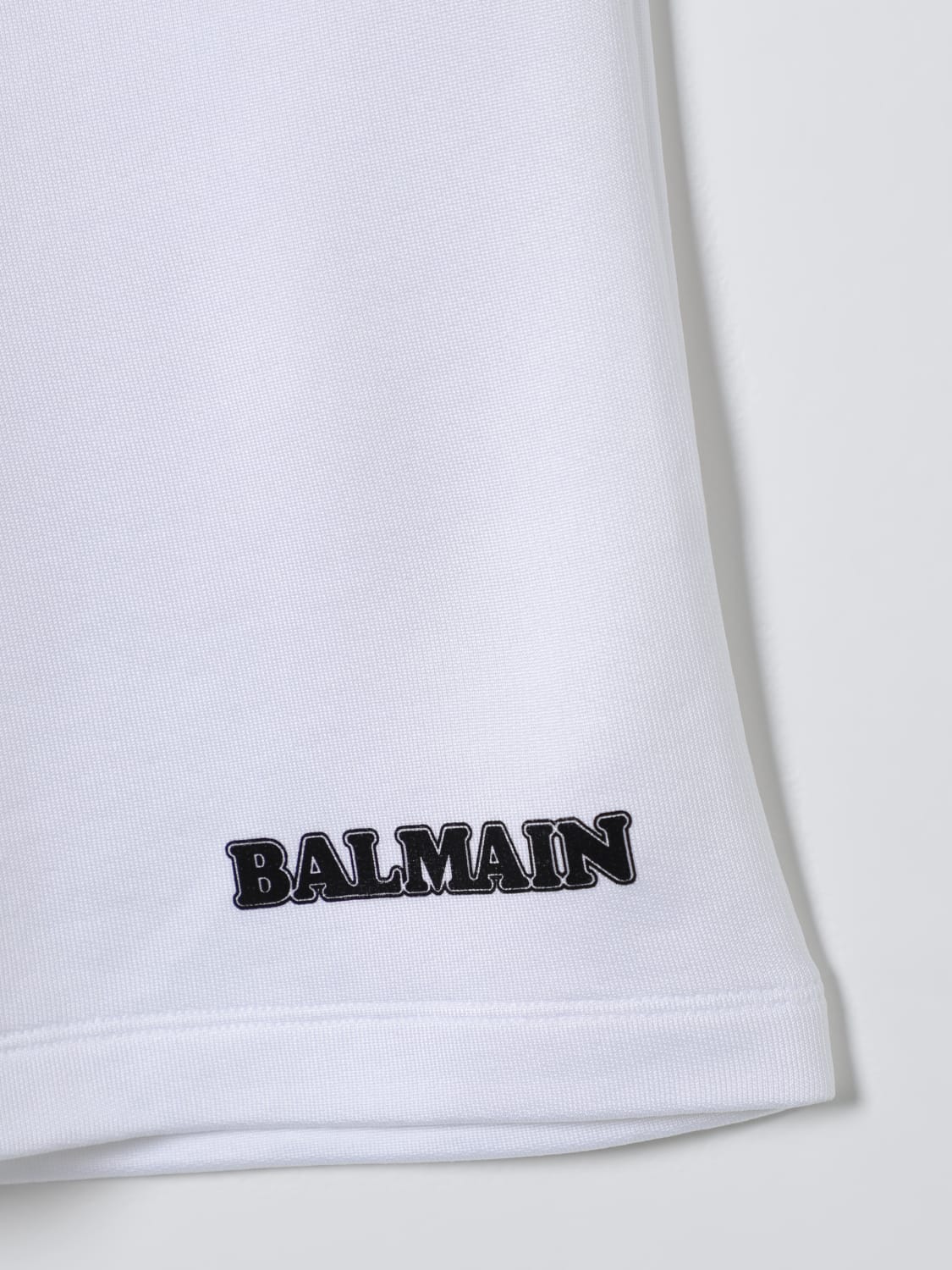 BALMAIN 쇼츠: 쇼츠 남아 Balmain Kids, 화이트 - Img 3