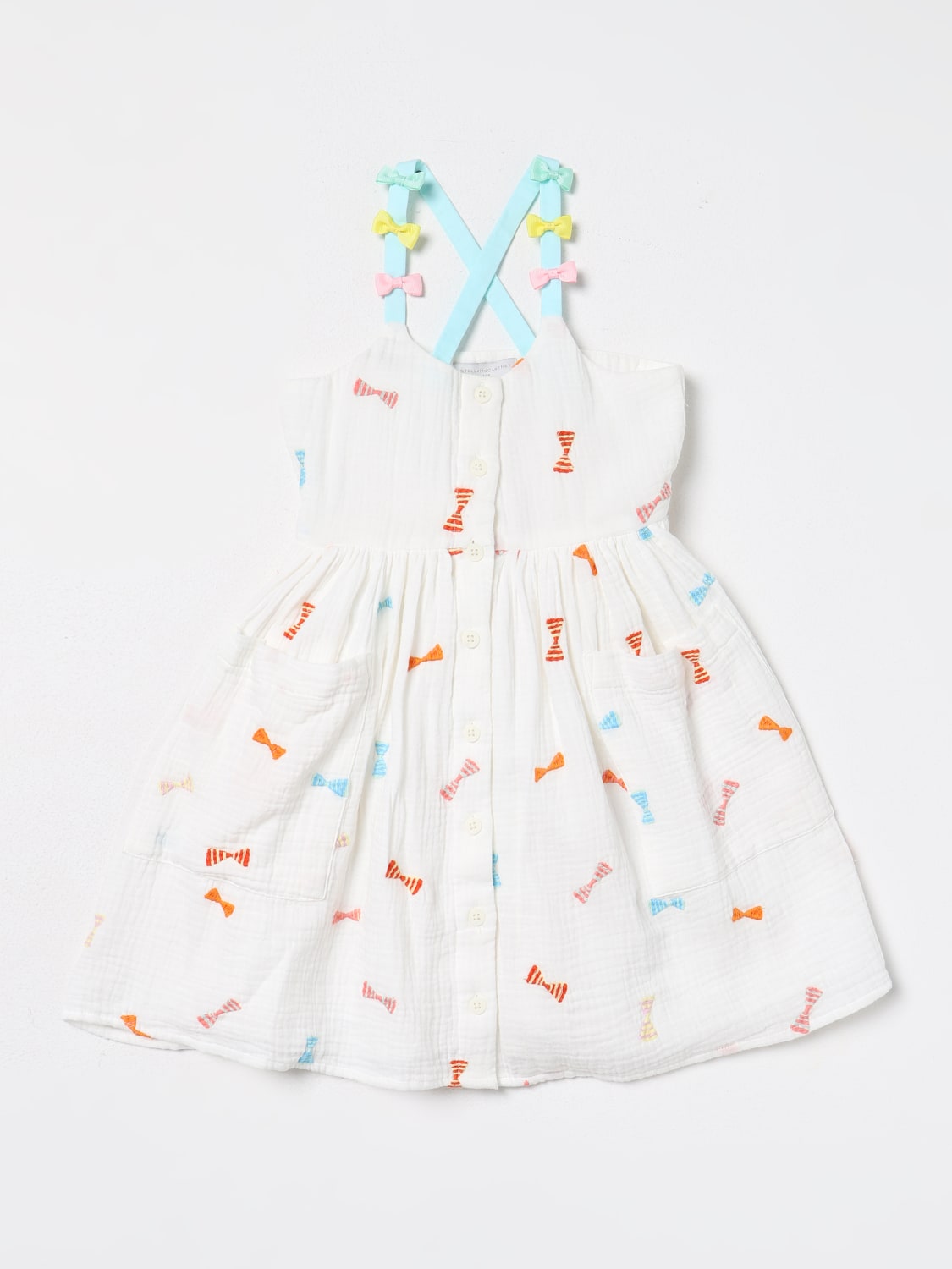 STELLA MCCARTNEY KIDS ROBE: Robe enfant Stella McCartney Kids, Blanc - Img 1