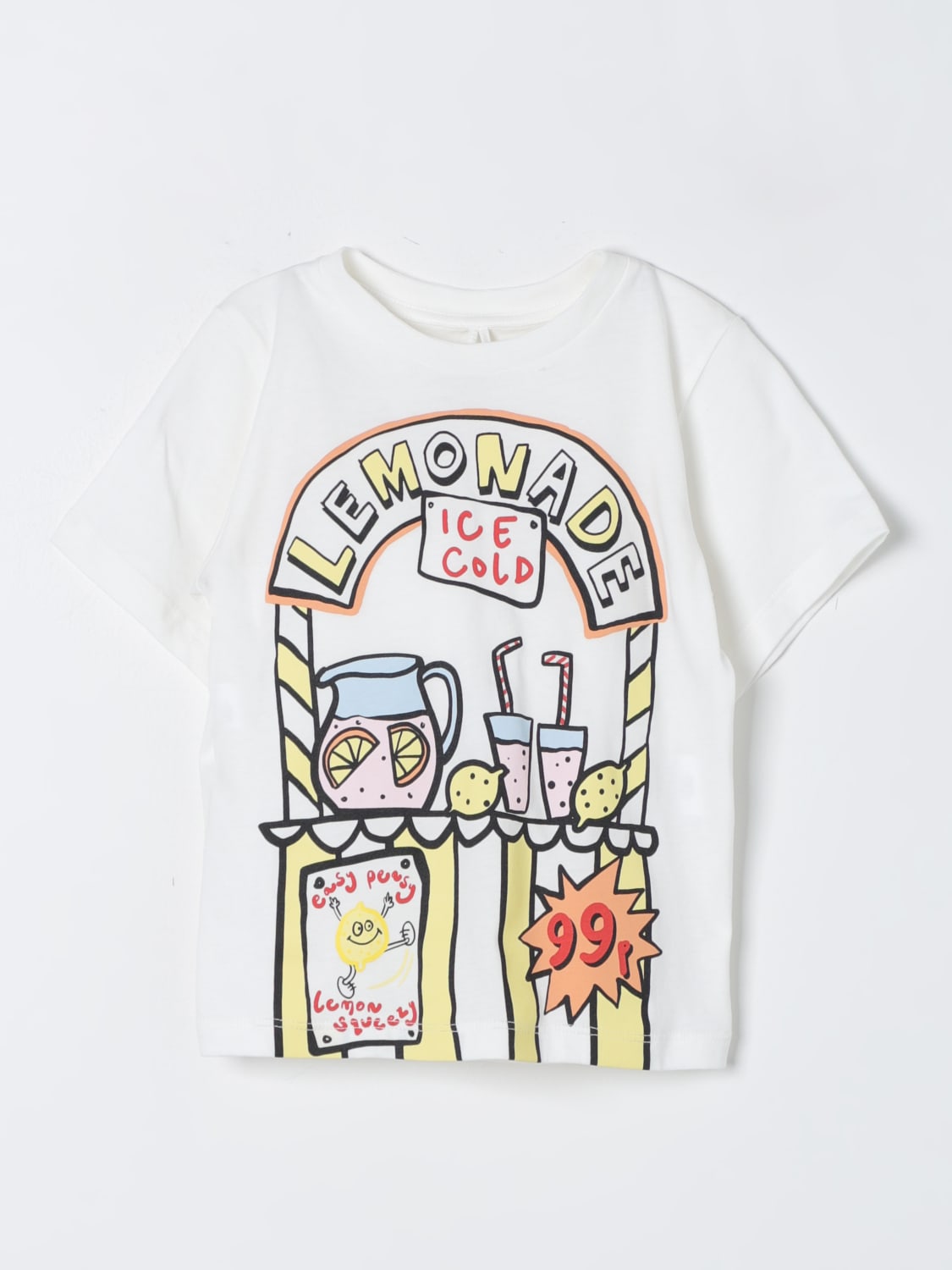 STELLA MCCARTNEY KIDS T-SHIRT: T-shirt kids Stella McCartney Kids, White - Img 1