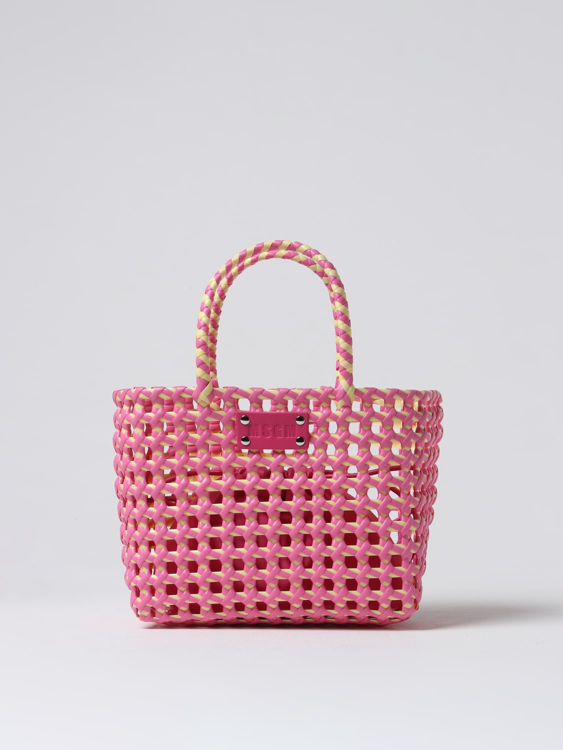 MSGM HANDBAG: Shoulder bag woman MSGM, Pink - Img 1