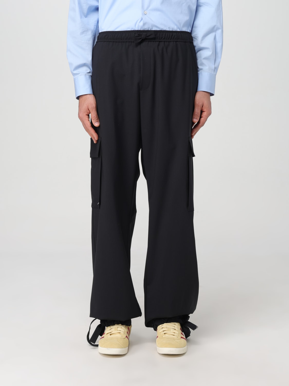 MSGM PANTS: Pants men MSGM, Black - Img 1