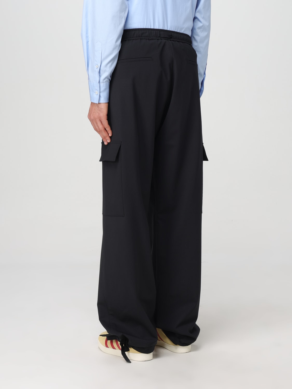 MSGM PANTS: Pants men MSGM, Black - Img 3