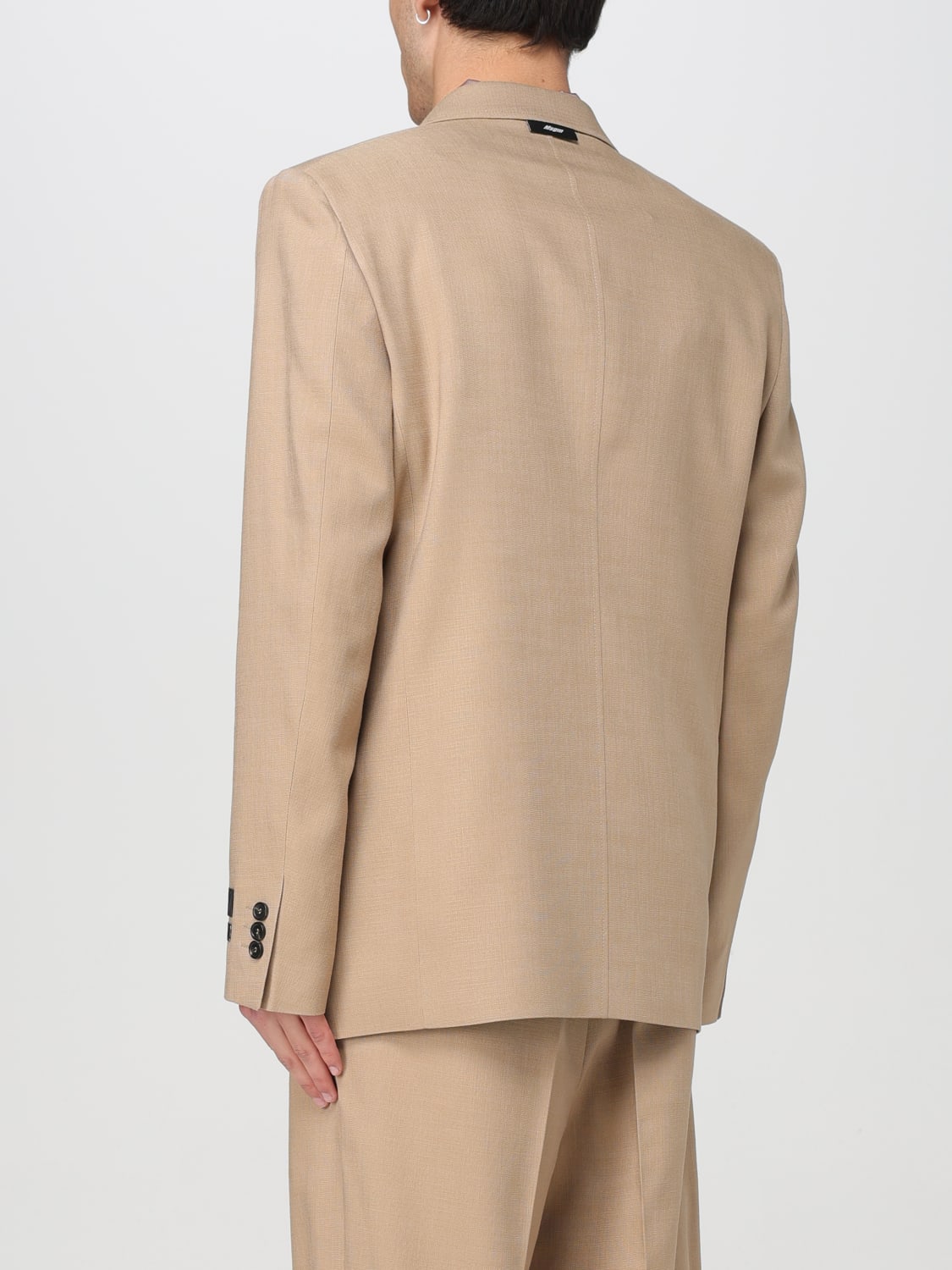 MSGM BLAZER: Blazer homme MSGM, Beige - Img 3