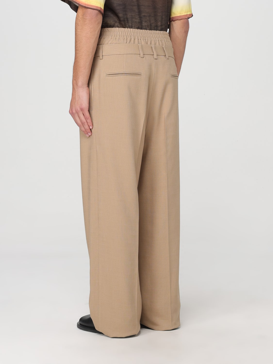 MSGM 팬츠: 팬츠 남성 MSGM, 베이지 - Img 3