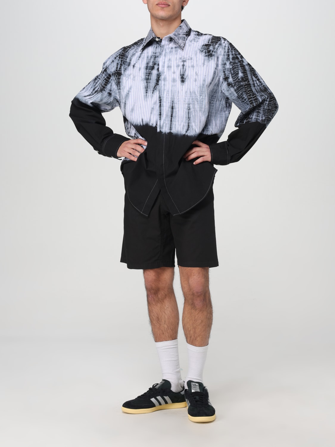 MSGM SHORT: Short men MSGM, Black - Img 2