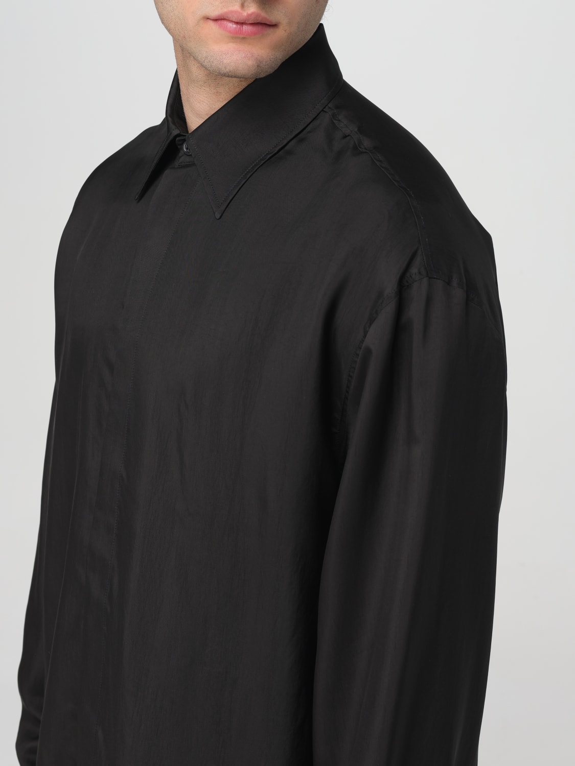 MSGM SHIRT: Shirt men MSGM, Black - Img 4