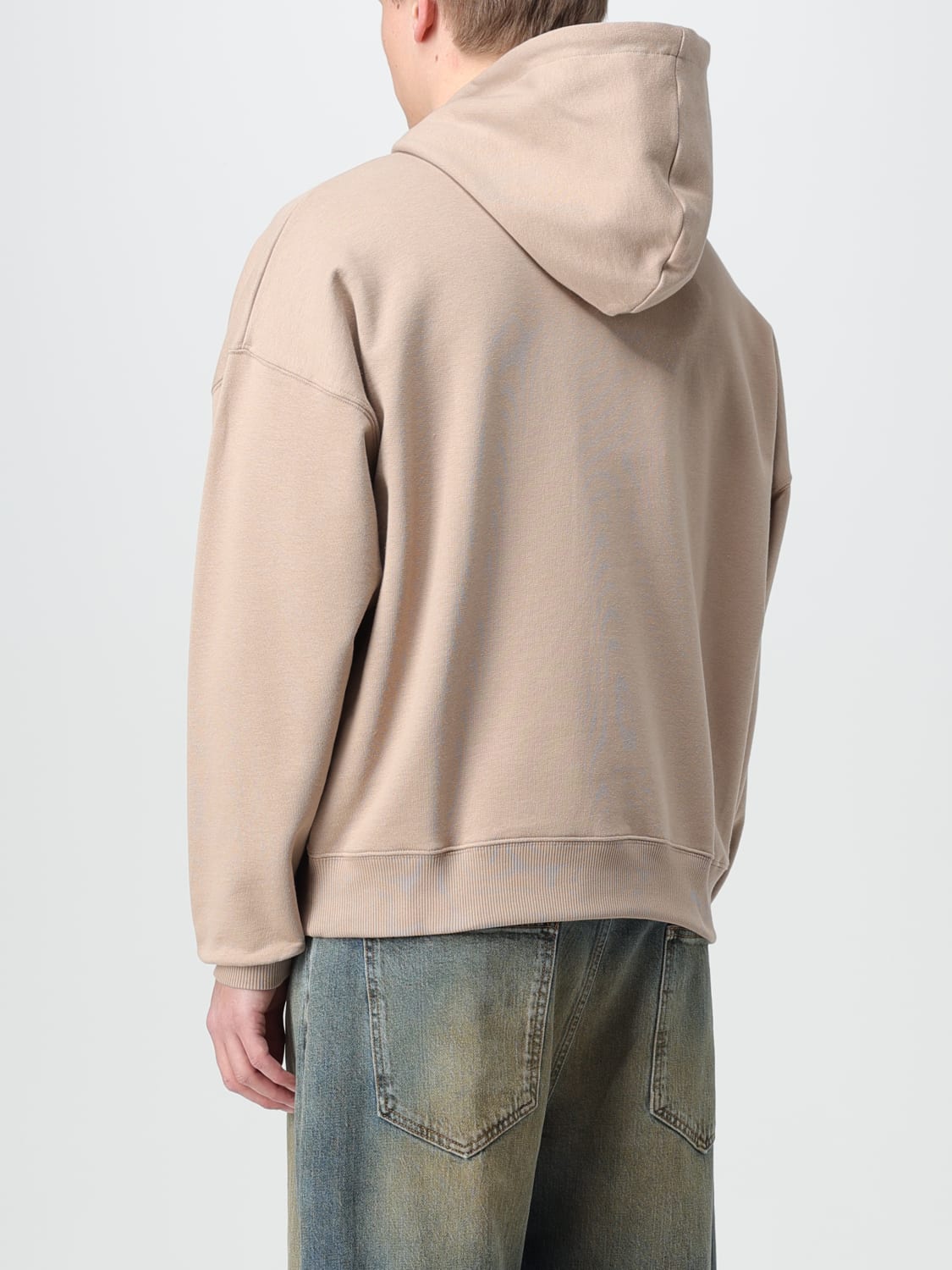 MSGM SWEATSHIRT: Sweatshirt herren MSGM, Sand - Img 3