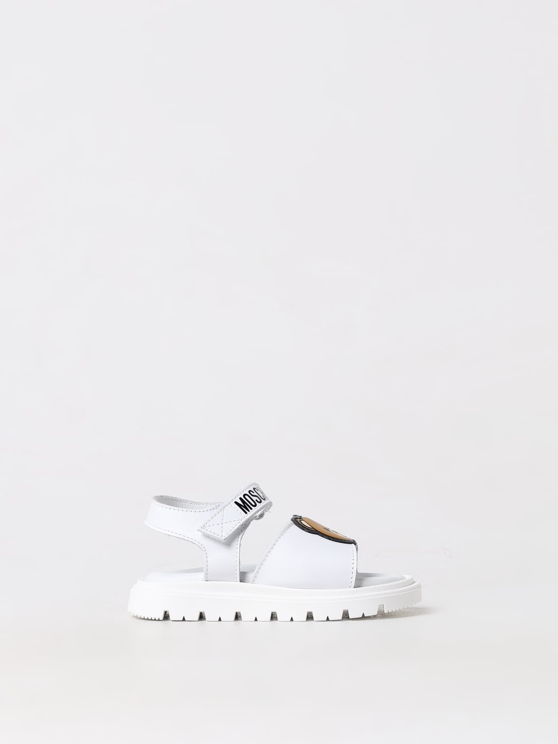 MOSCHINO CHAUSSURES: Chaussures enfant Moschino Kid, Blanc - Img 1