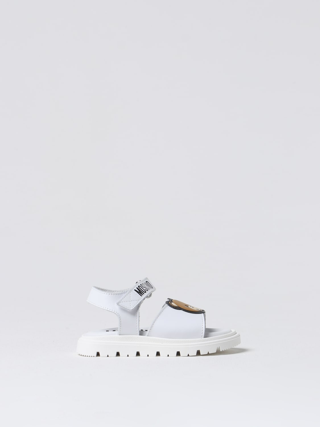 MOSCHINO CHAUSSURES: Chaussures enfant Moschino Kid, Blanc - Img 1