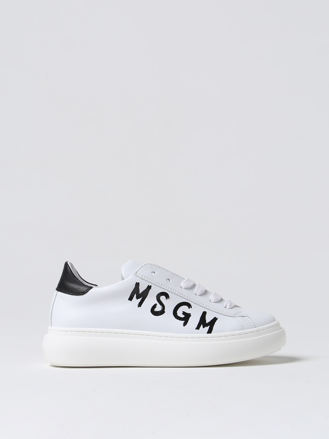 MSGM KIDS 아 스니커즈: 아 스니커즈 남아 MSGM Kids, 화이트 - Img 1