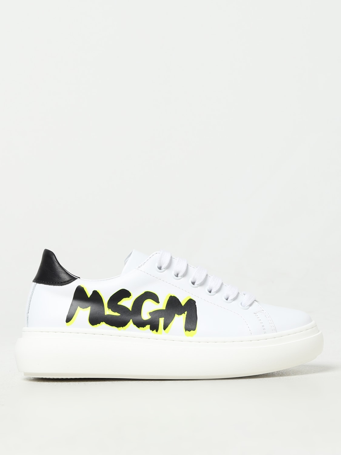 MSGM KIDS SNEAKERS: Sneakers kids MSGM Kids, White - Img 1