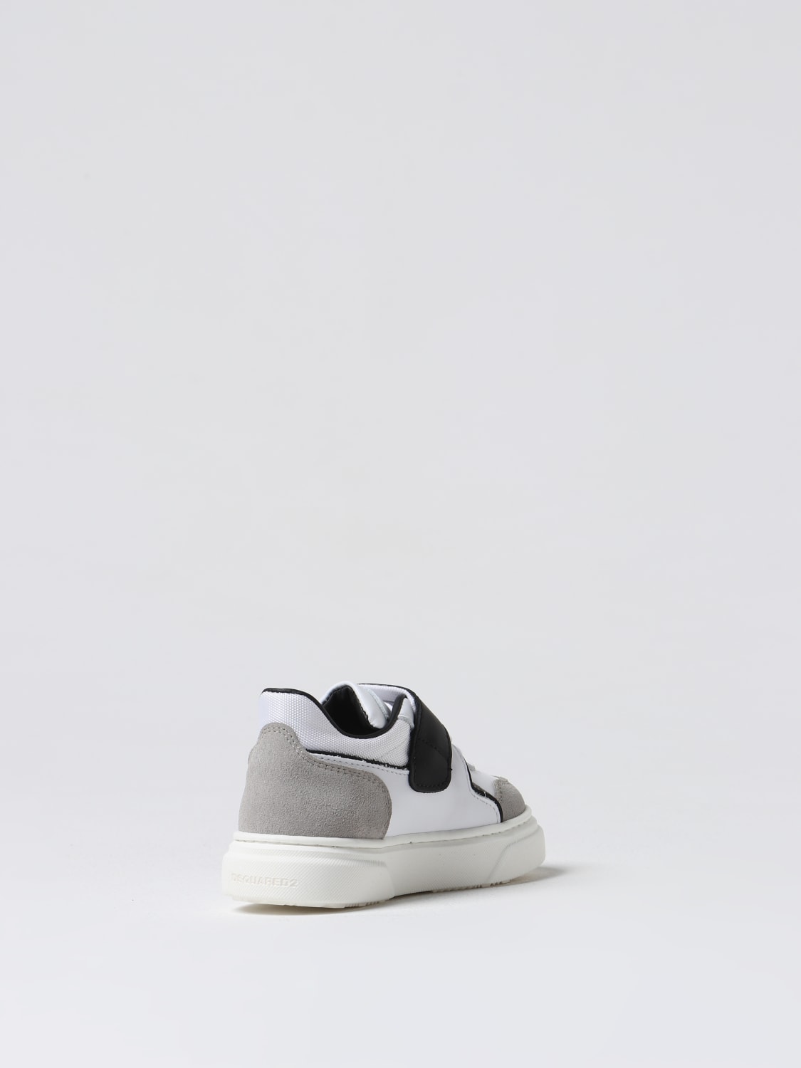 DSQUARED2 SNEAKERS: Sneakers Dsquared2 Junior in pelle , Bianco - Img 3