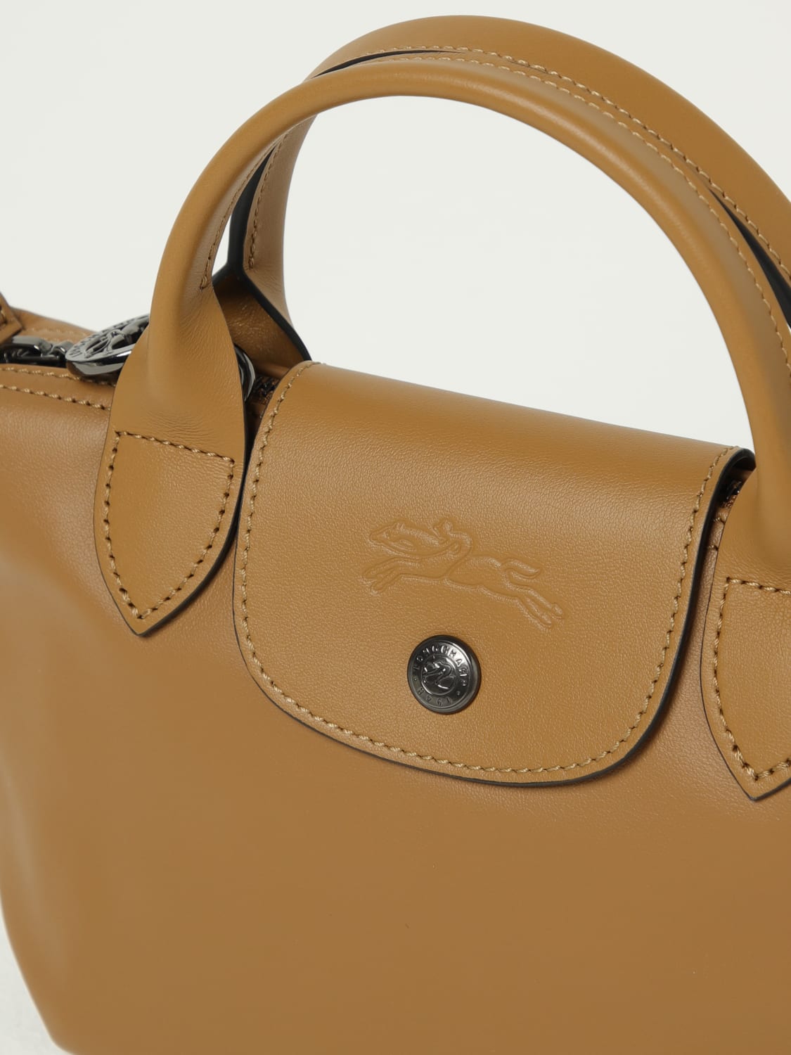 LONGCHAMP MINI BOLSO: Bolso de hombro mujer Longchamp, Tabaco - Img 3