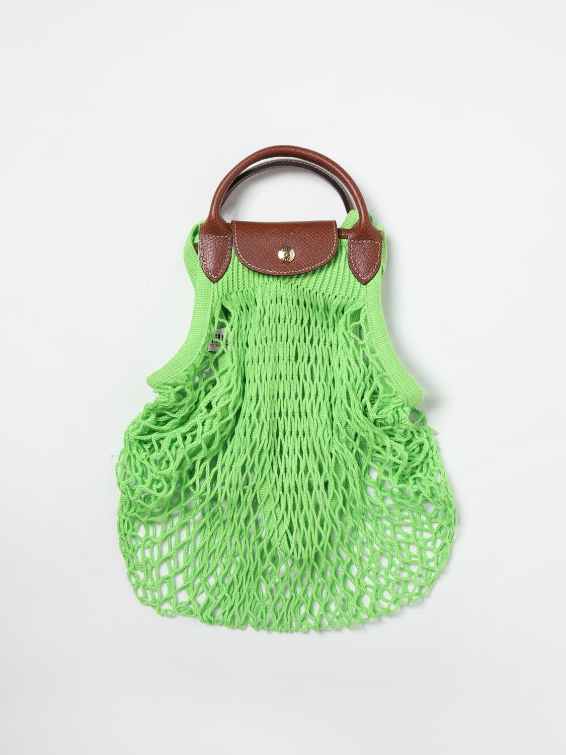 LONGCHAMP HANDBAG: Shoulder bag woman Longchamp, Apple Green - Img 1