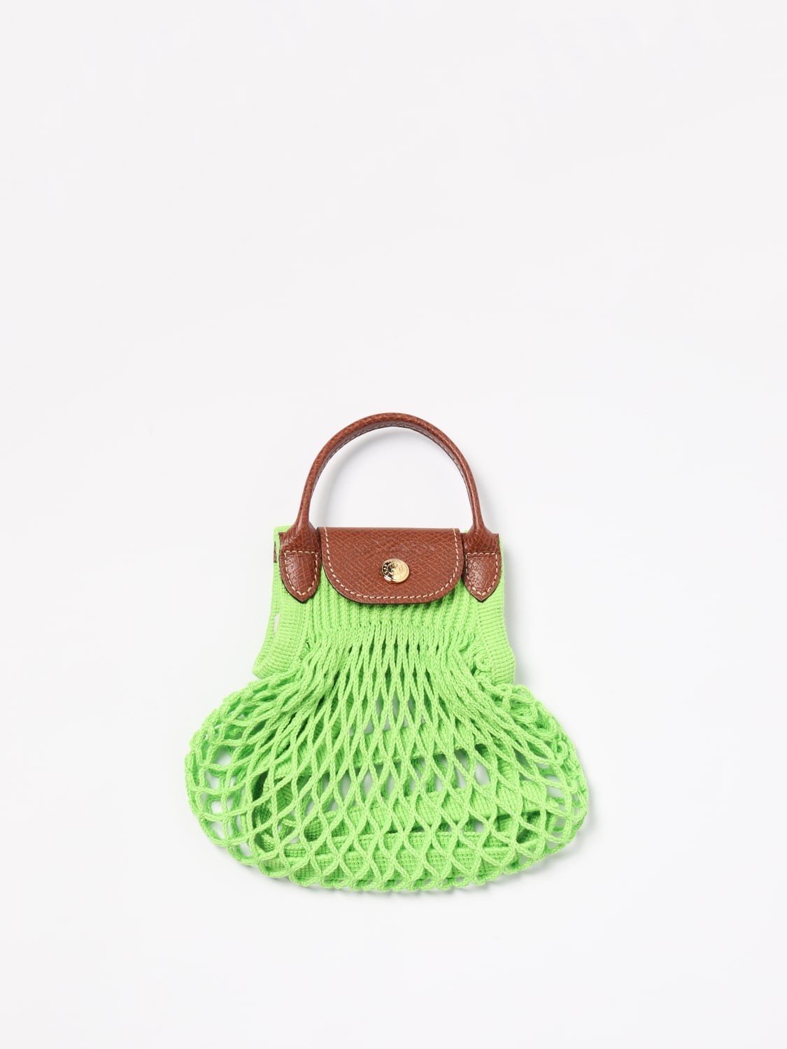 LONGCHAMP MINI BAG: Shoulder bag woman Longchamp, Apple Green - Img 1