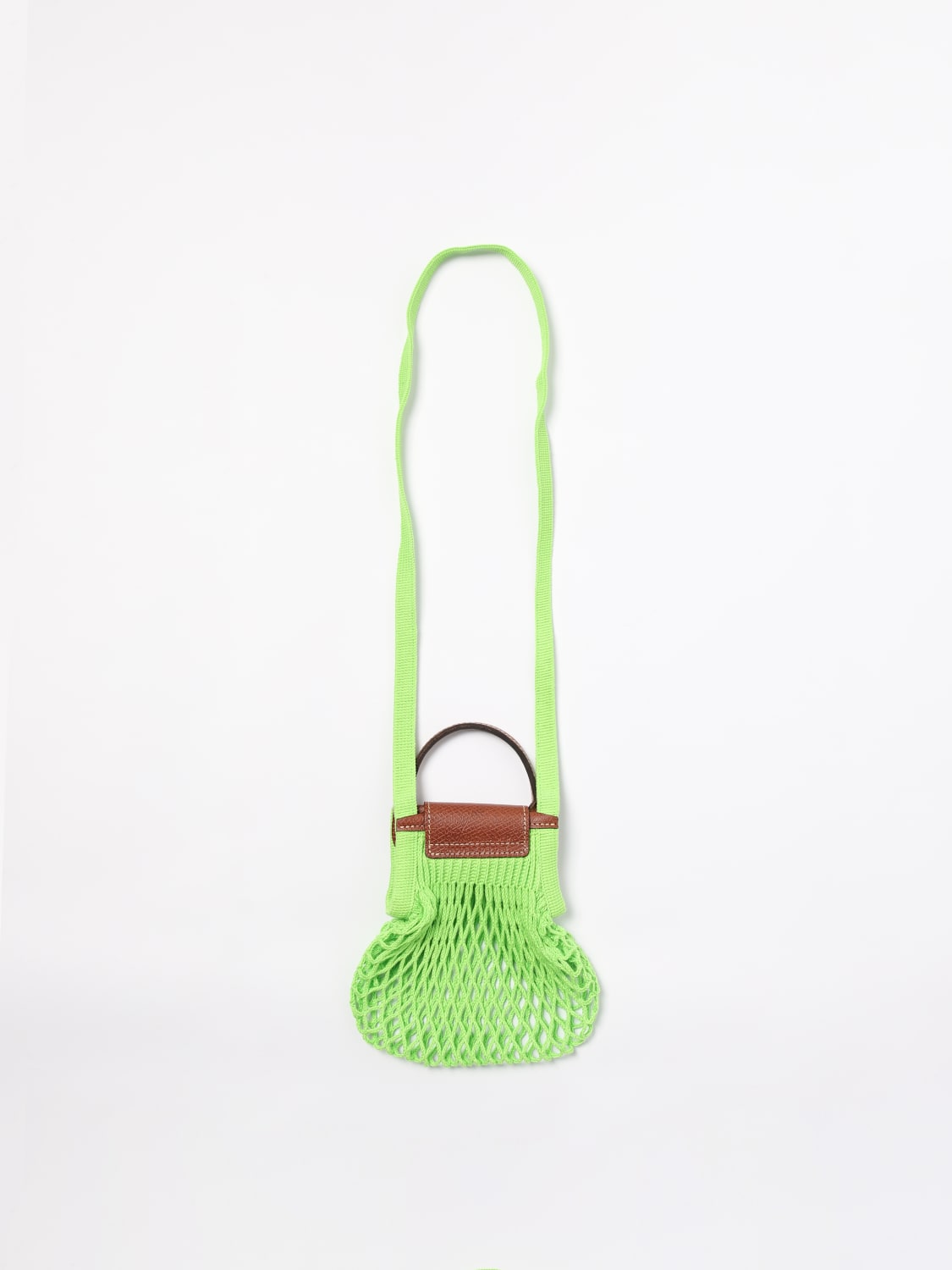 LONGCHAMP MINI BAG: Shoulder bag woman Longchamp, Apple Green - Img 2