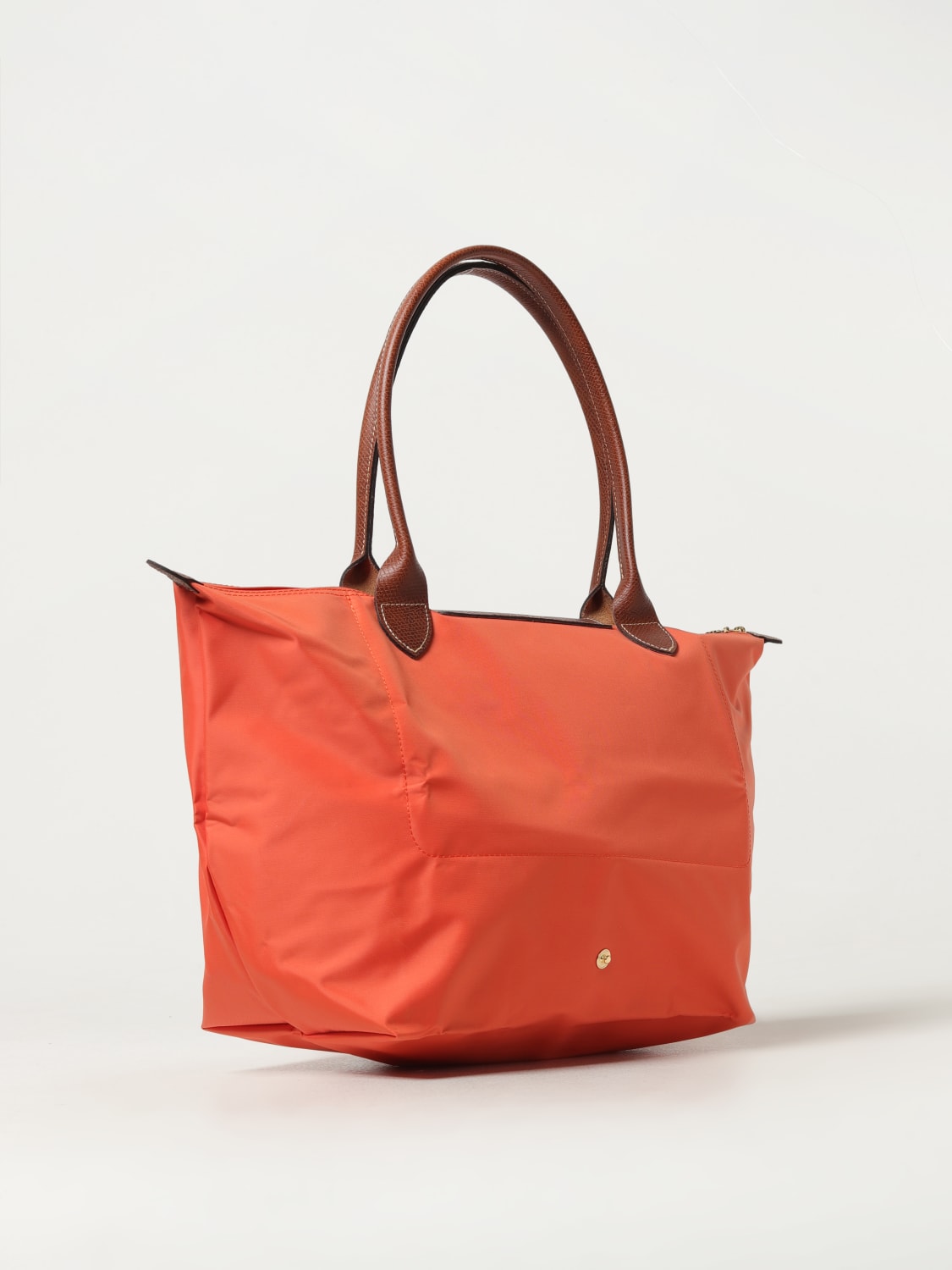 LONGCHAMP SAC PORTÉ ÉPAULE: Sac porté épaule femme Longchamp, Orange - Img 2