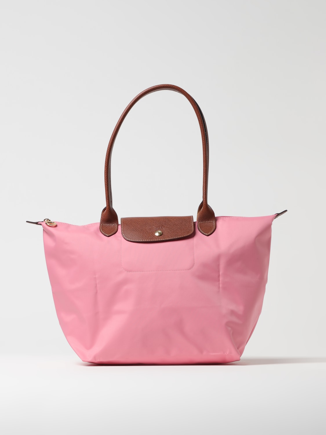 LONGCHAMP SAC PORTÉ ÉPAULE: Sac porté épaule femme Longchamp, Rose - Img 1
