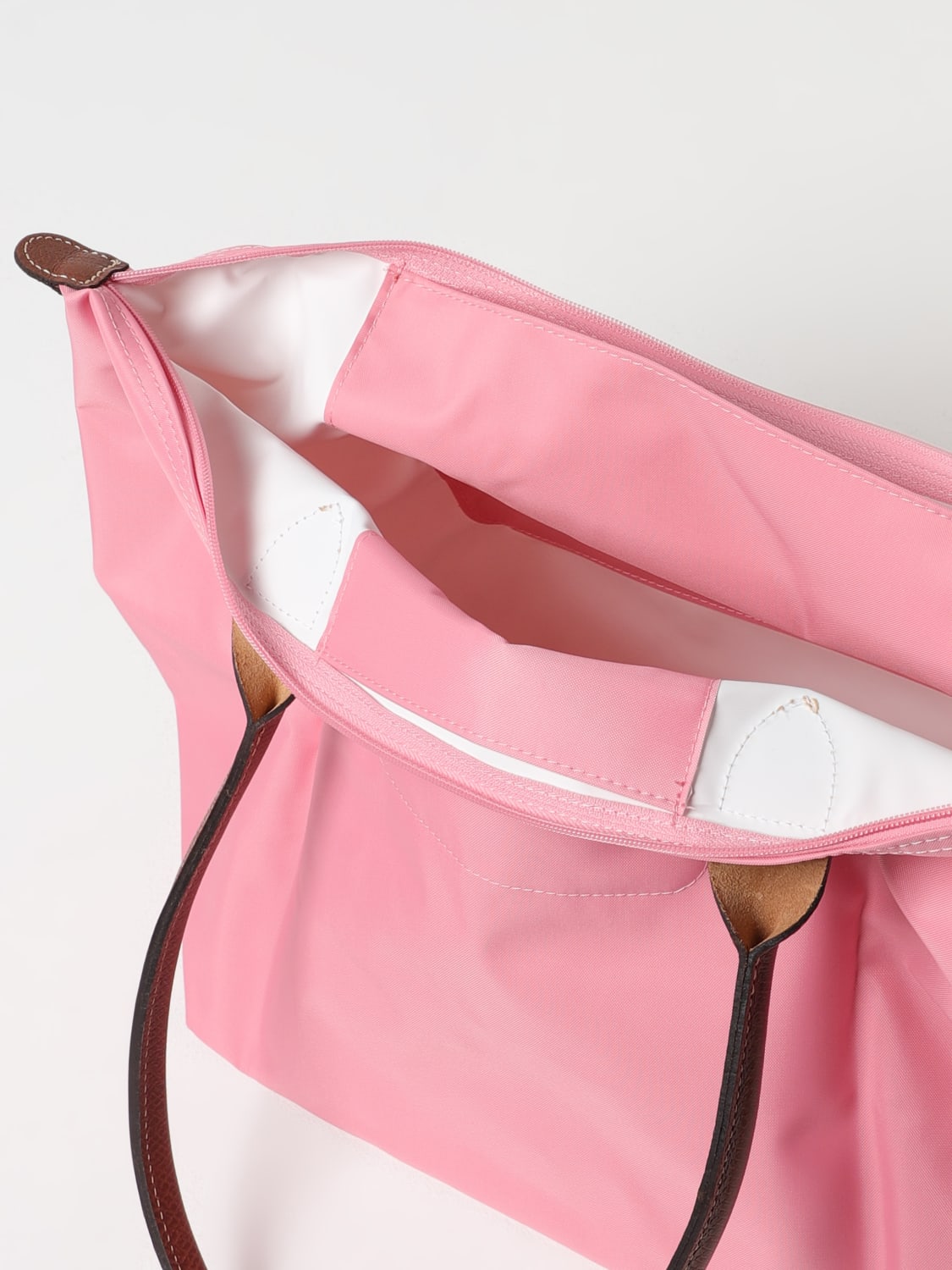 LONGCHAMP SAC PORTÉ ÉPAULE: Sac porté épaule femme Longchamp, Rose - Img 3