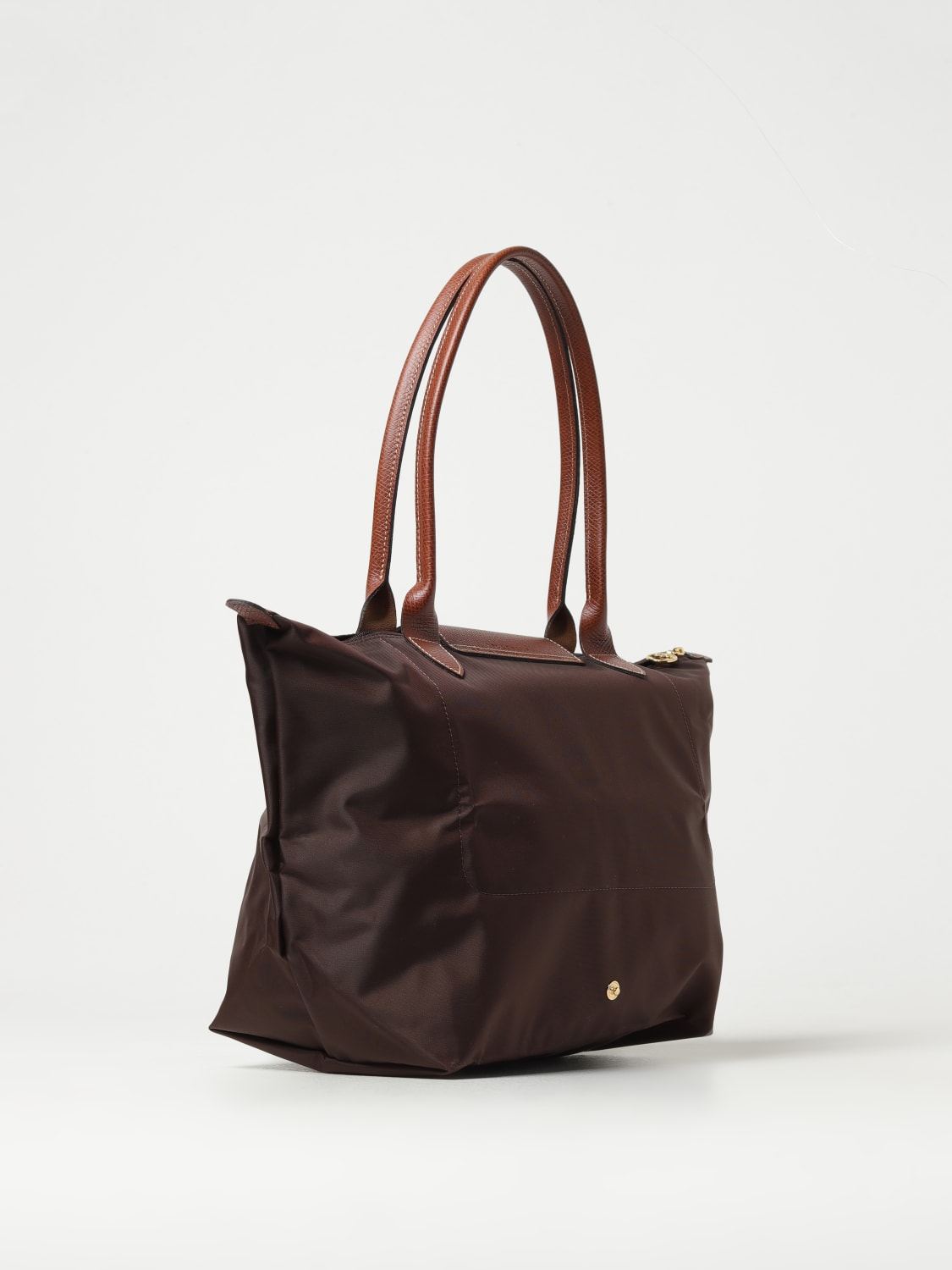 LONGCHAMP SAC PORTÉ ÉPAULE: Sac porté épaule femme Longchamp, Marron - Img 2