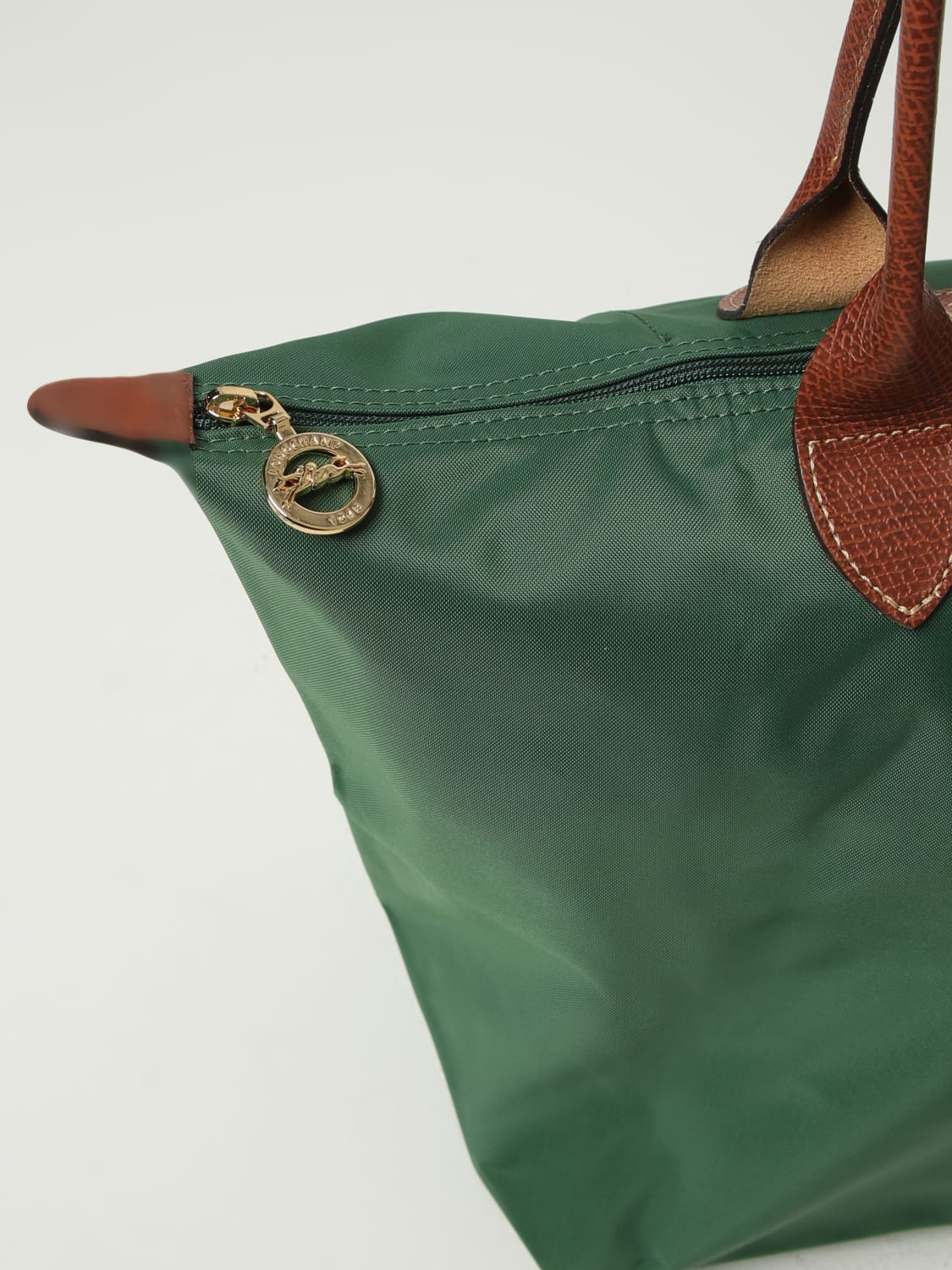 LONGCHAMP SAC PORTÉ ÉPAULE: Sac porté épaule femme Longchamp, Vert Sapin - Img 3