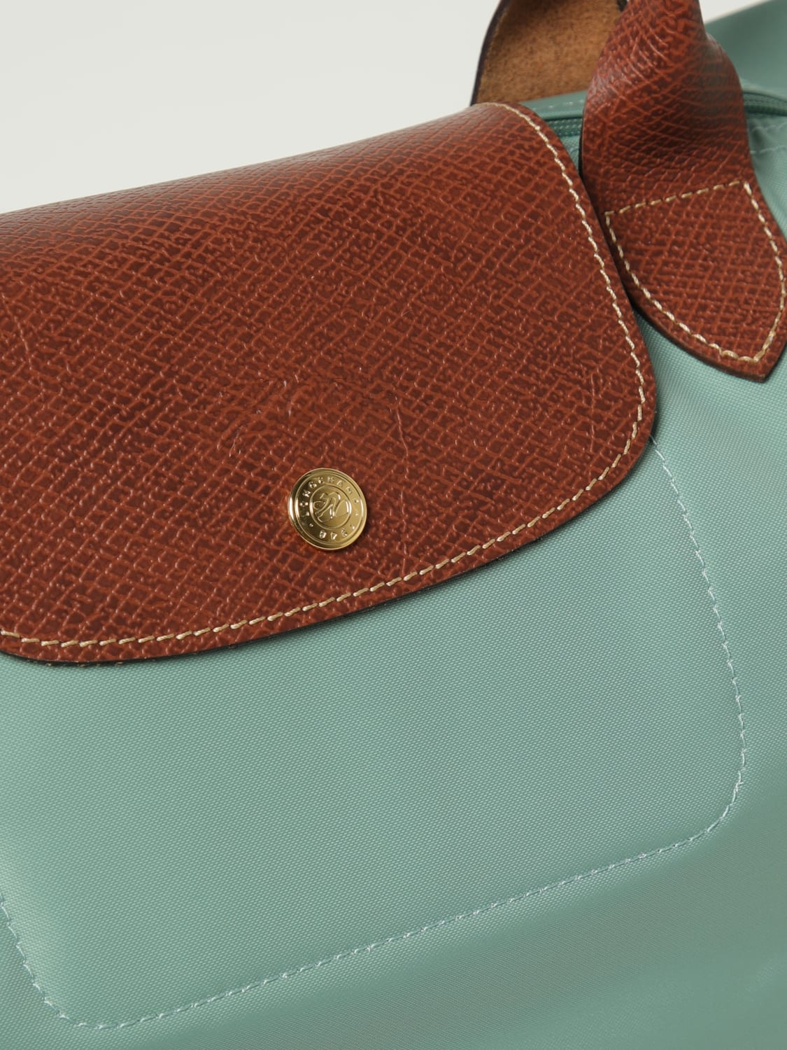 LONGCHAMP SAC PORTÉ ÉPAULE: Sac porté épaule femme Longchamp, Menthe - Img 3