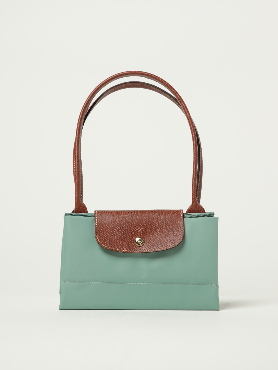 LONGCHAMP SAC PORTÉ ÉPAULE: Sac porté épaule femme Longchamp, Menthe - Img 4