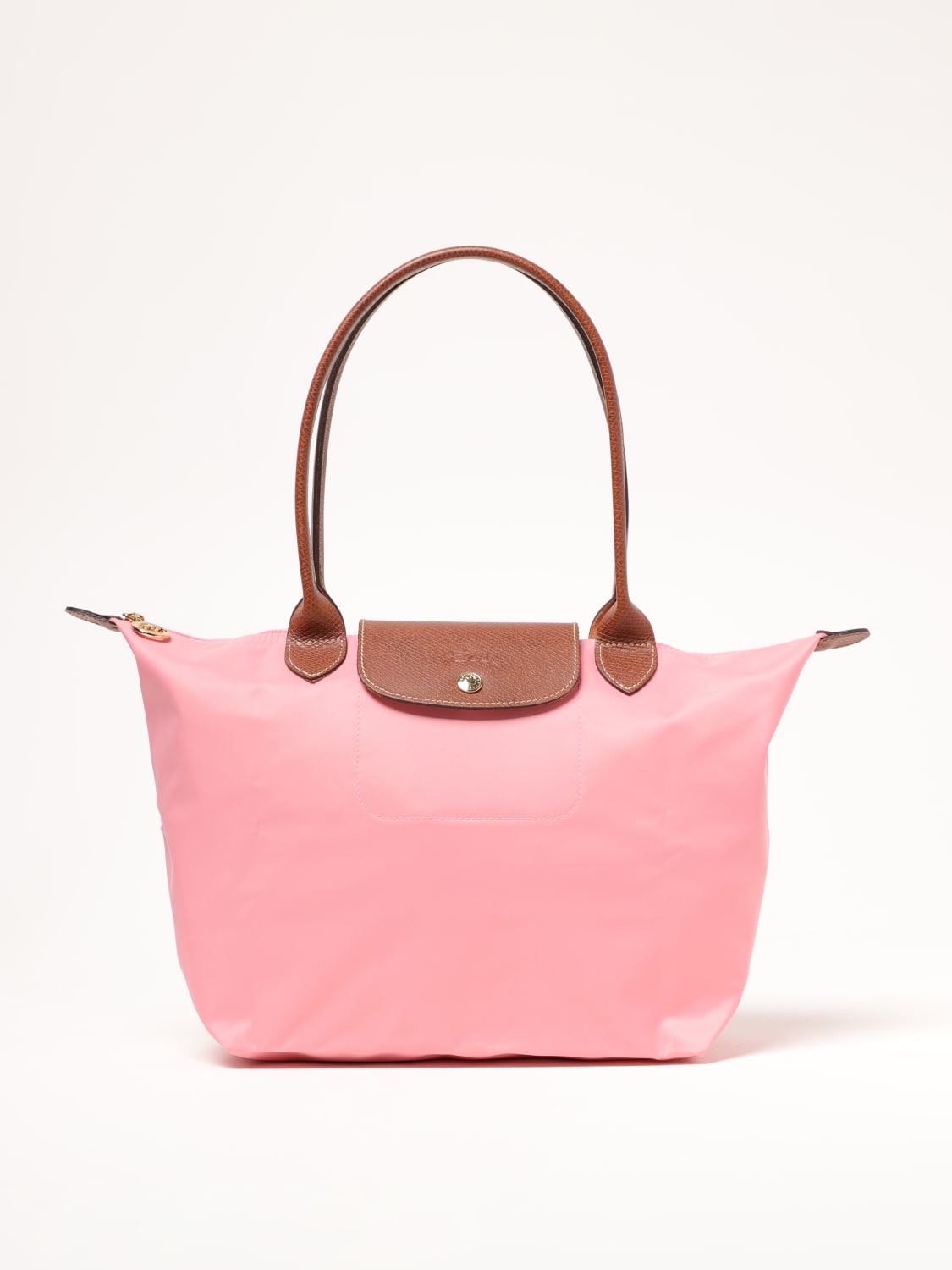 LONGCHAMP SAC PORTÉ ÉPAULE: Sac porté épaule femme Longchamp, Rose - Img 1