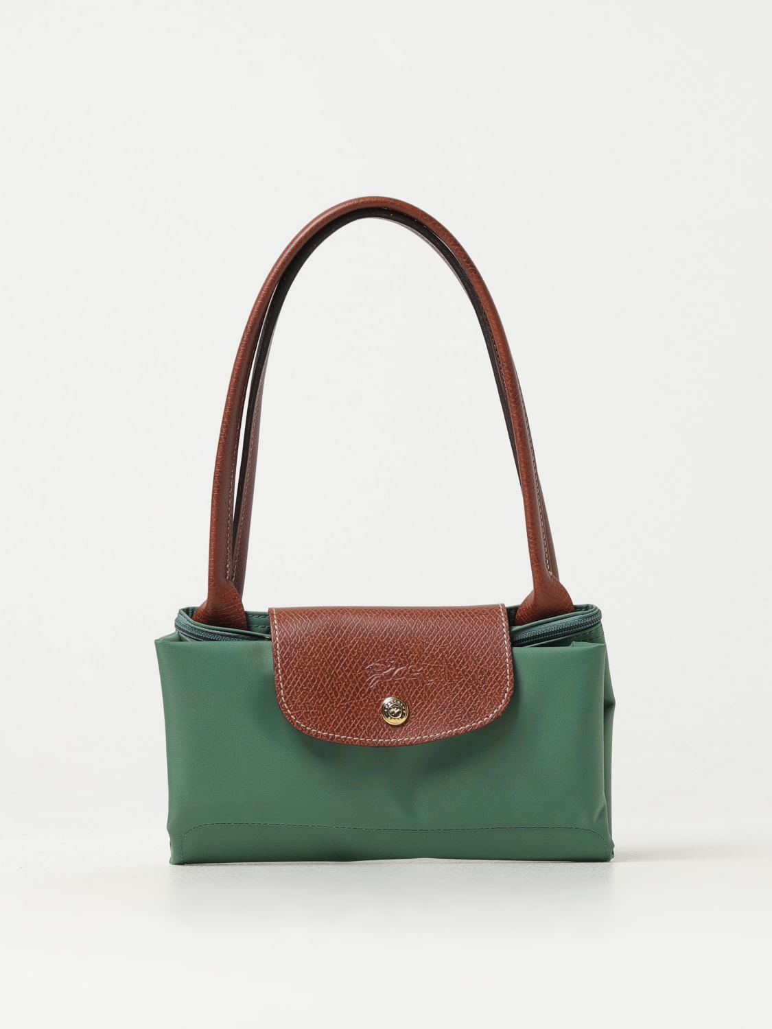 LONGCHAMP SAC PORTÉ ÉPAULE: Sac porté épaule femme Longchamp, Vert - Img 3