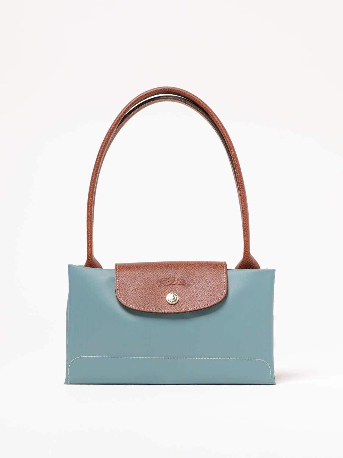 LONGCHAMP SAC PORTÉ ÉPAULE: Sac porté épaule femme Longchamp, Eau - Img 4