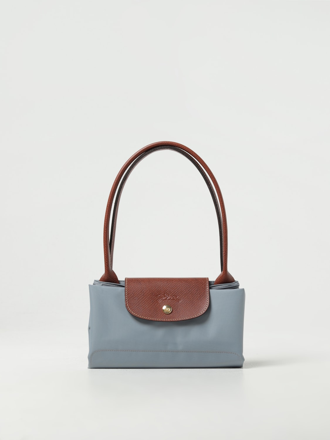LONGCHAMP SAC PORTÉ ÉPAULE: Sac porté épaule femme Longchamp, Gris - Img 3