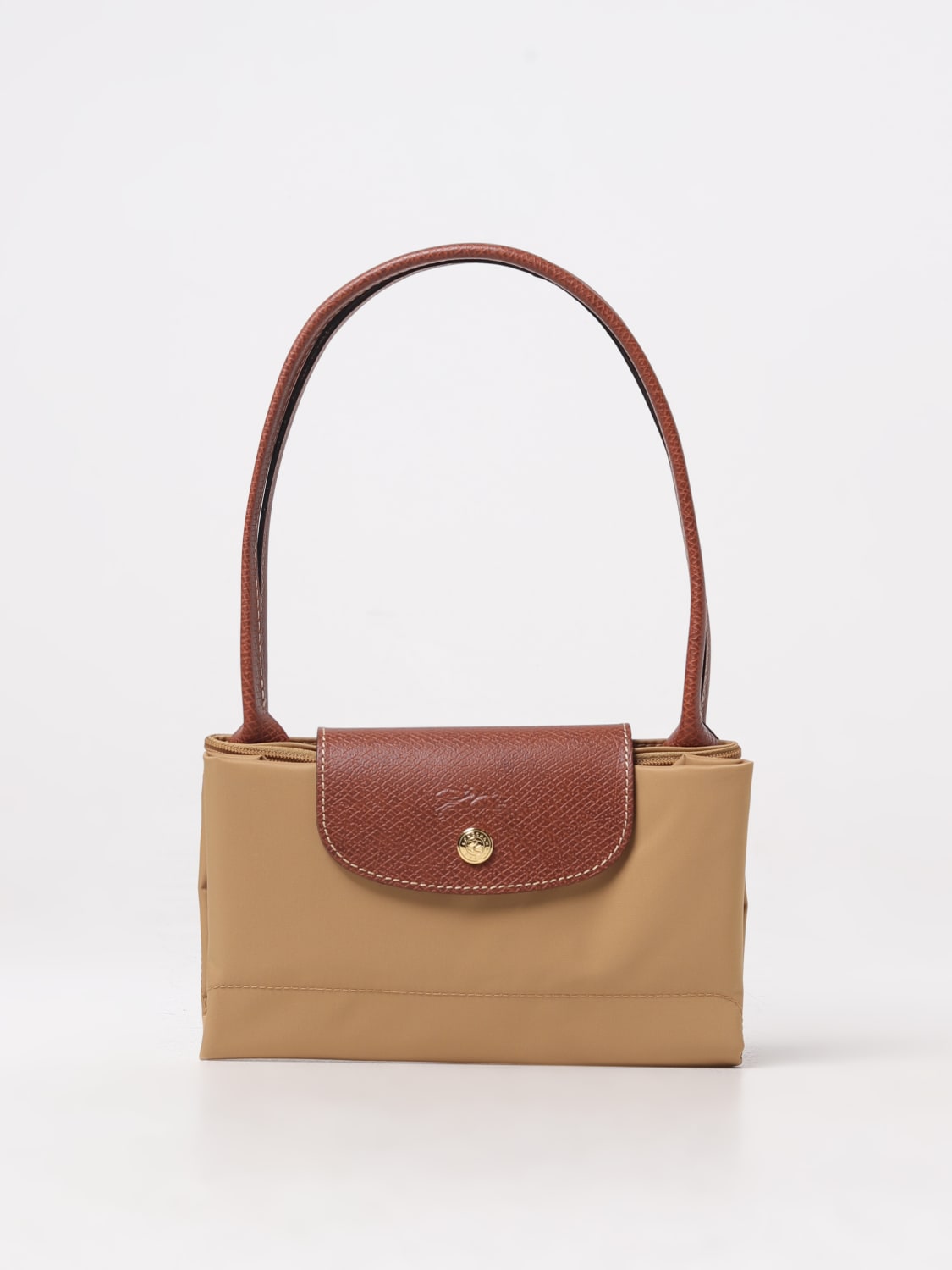 LONGCHAMP BOLSO DE HOMBRO: Bolso de hombro mujer Longchamp, Camello - Img 4