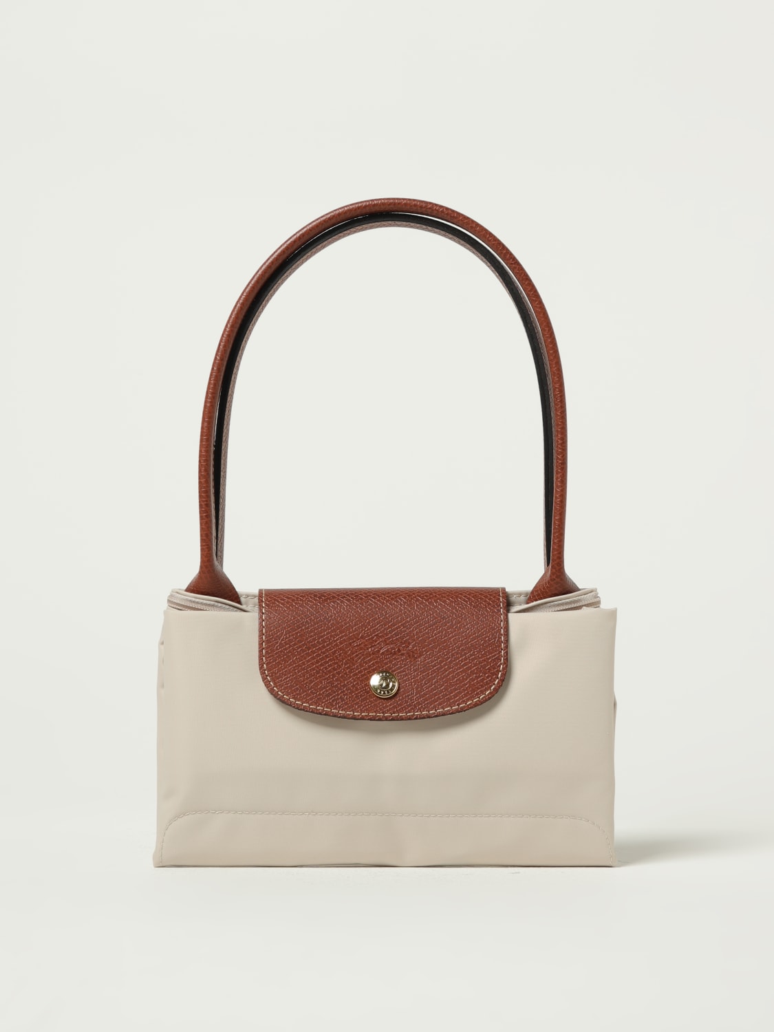 LONGCHAMP SAC PORTÉ ÉPAULE: Sac porté épaule femme Longchamp, Ivoir - Img 4