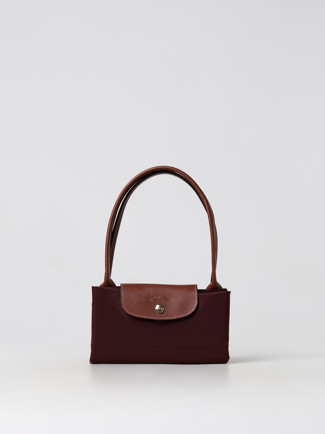 LONGCHAMP SAC PORTÉ ÉPAULE: Sac porté épaule femme Longchamp, Bordeaux - Img 4