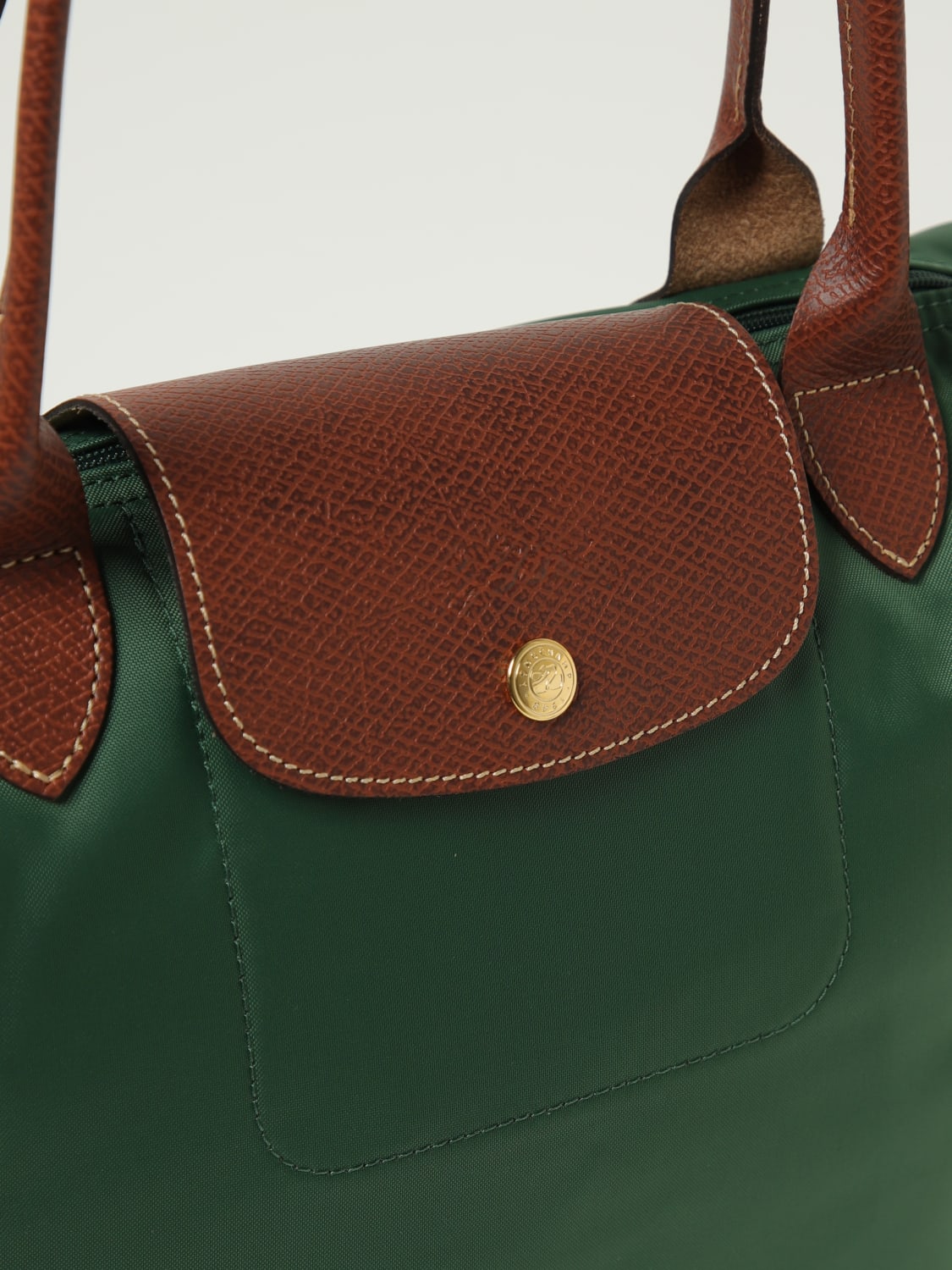 LONGCHAMP SAC PORTÉ ÉPAULE: Sac porté épaule femme Longchamp, Vert Sapin - Img 3