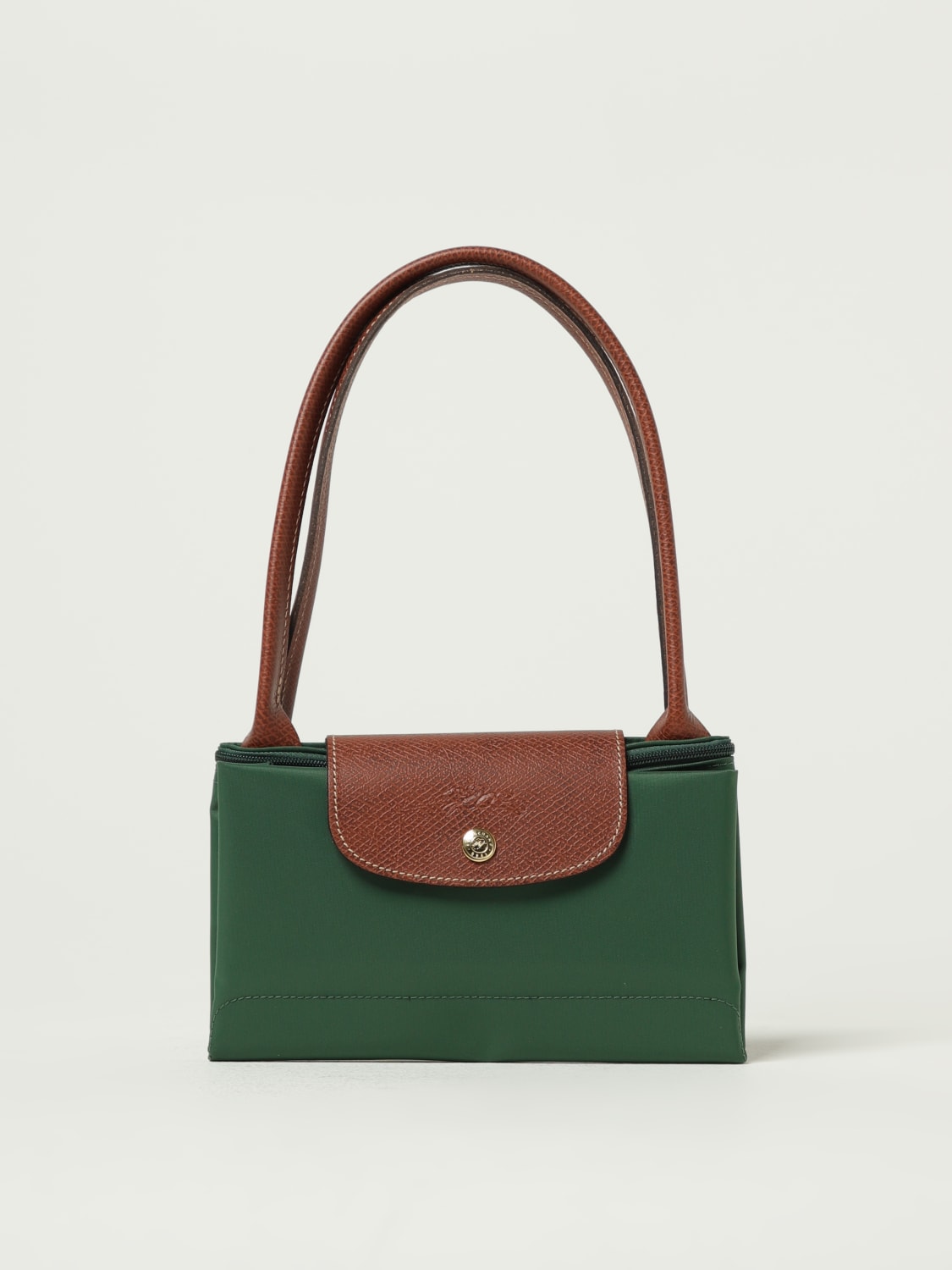 LONGCHAMP SAC PORTÉ ÉPAULE: Sac porté épaule femme Longchamp, Vert Sapin - Img 4