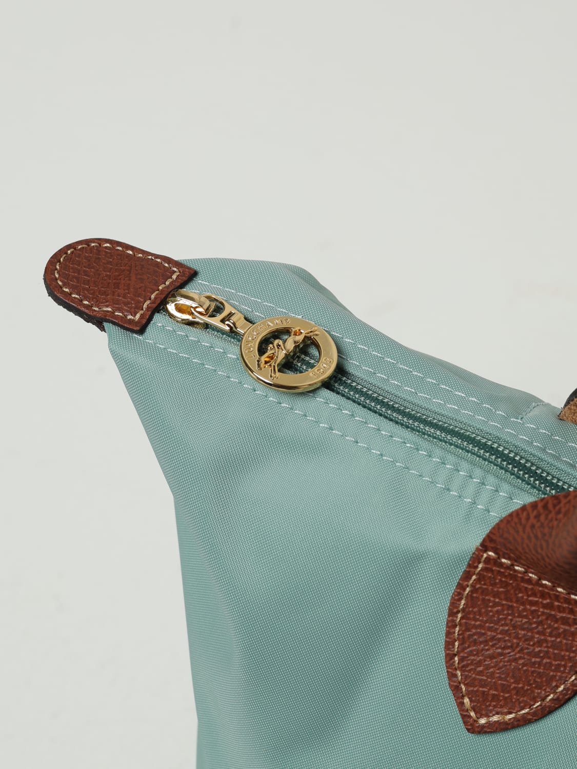 LONGCHAMP SAC PORTÉ ÉPAULE: Sac porté épaule femme Longchamp, Menthe - Img 3