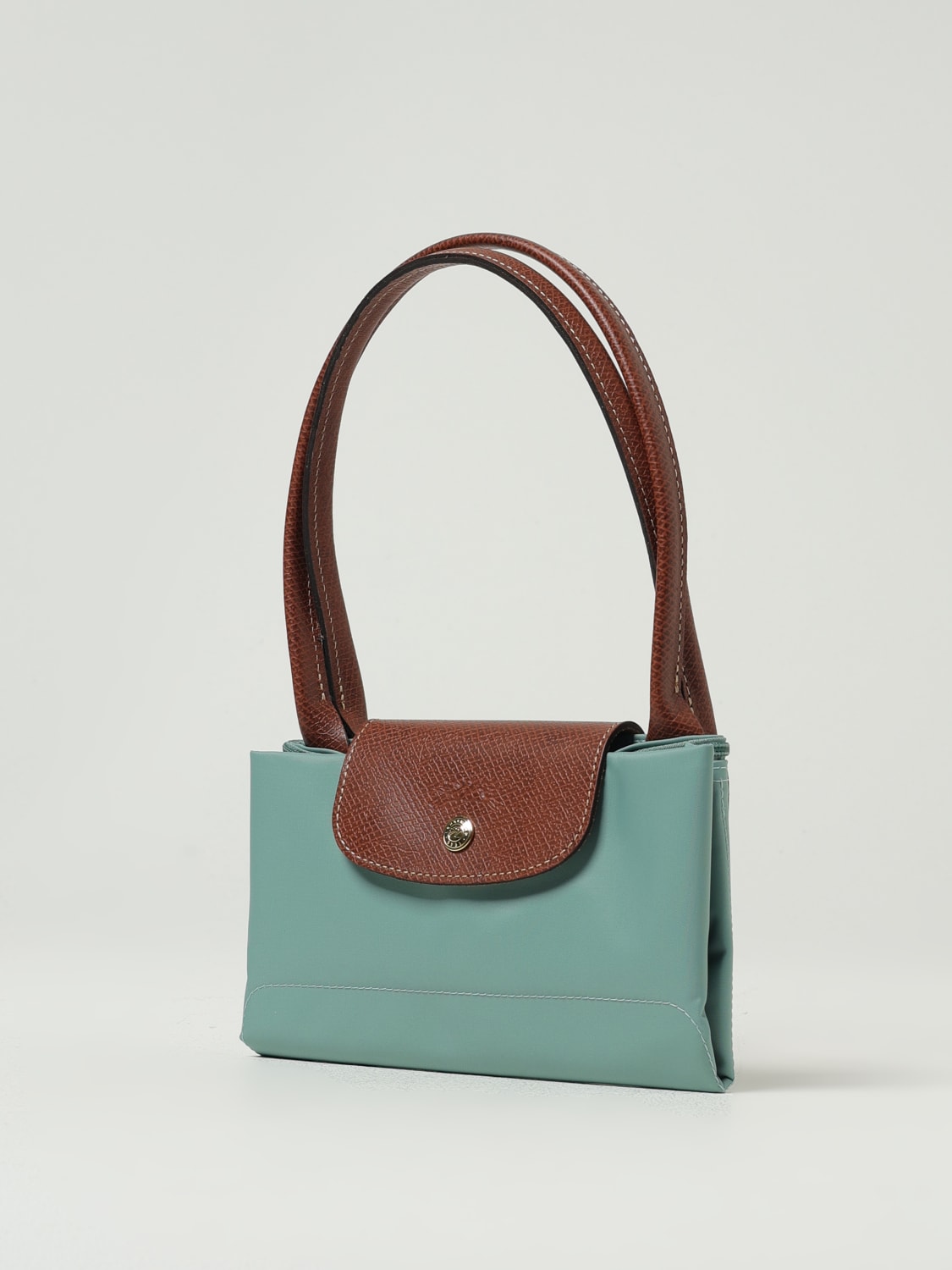 LONGCHAMP SAC PORTÉ ÉPAULE: Sac porté épaule femme Longchamp, Menthe - Img 4