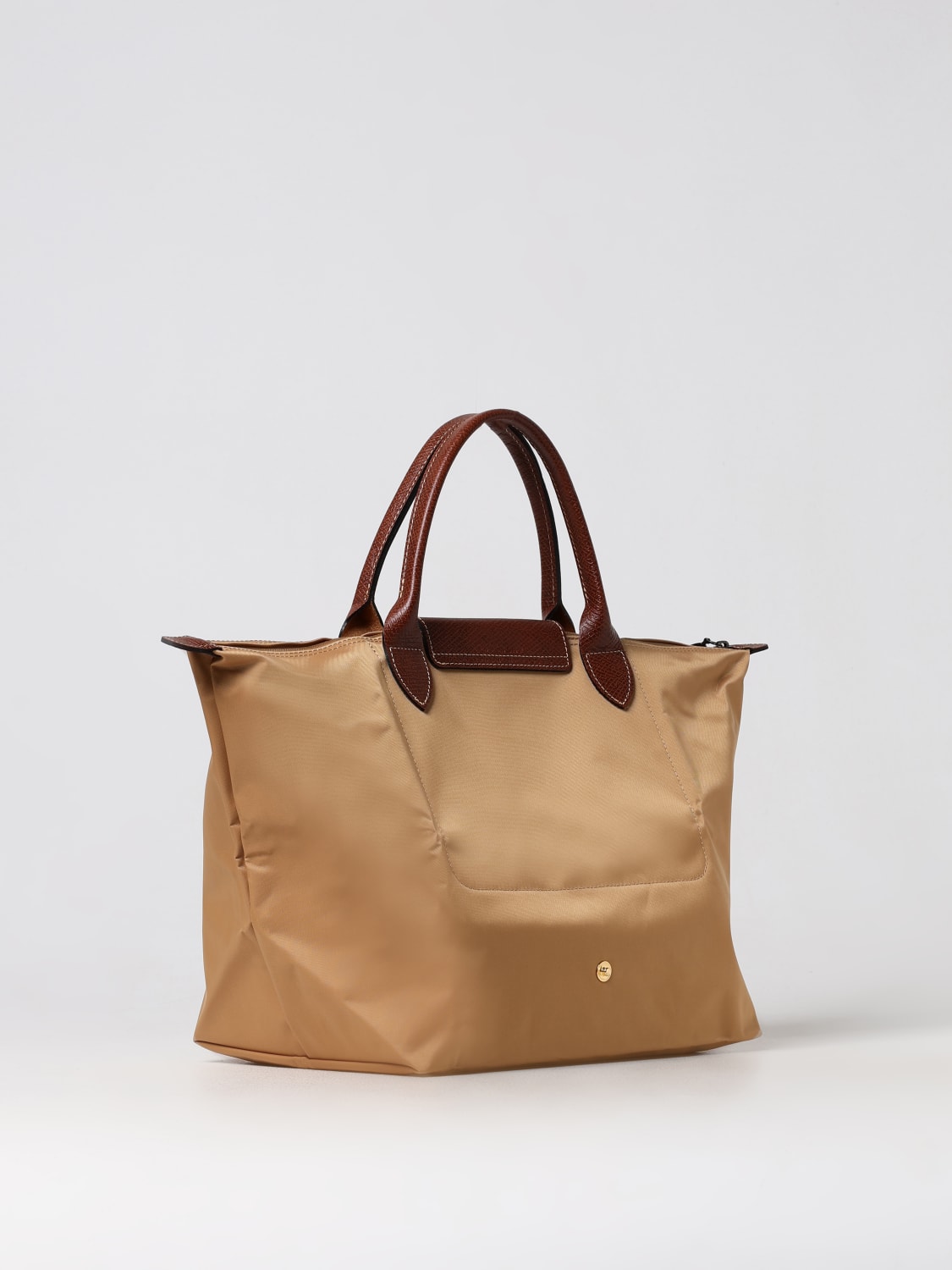 LONGCHAMP BOLSO DE MANO: Bolso de hombro mujer Longchamp, Camello - Img 2