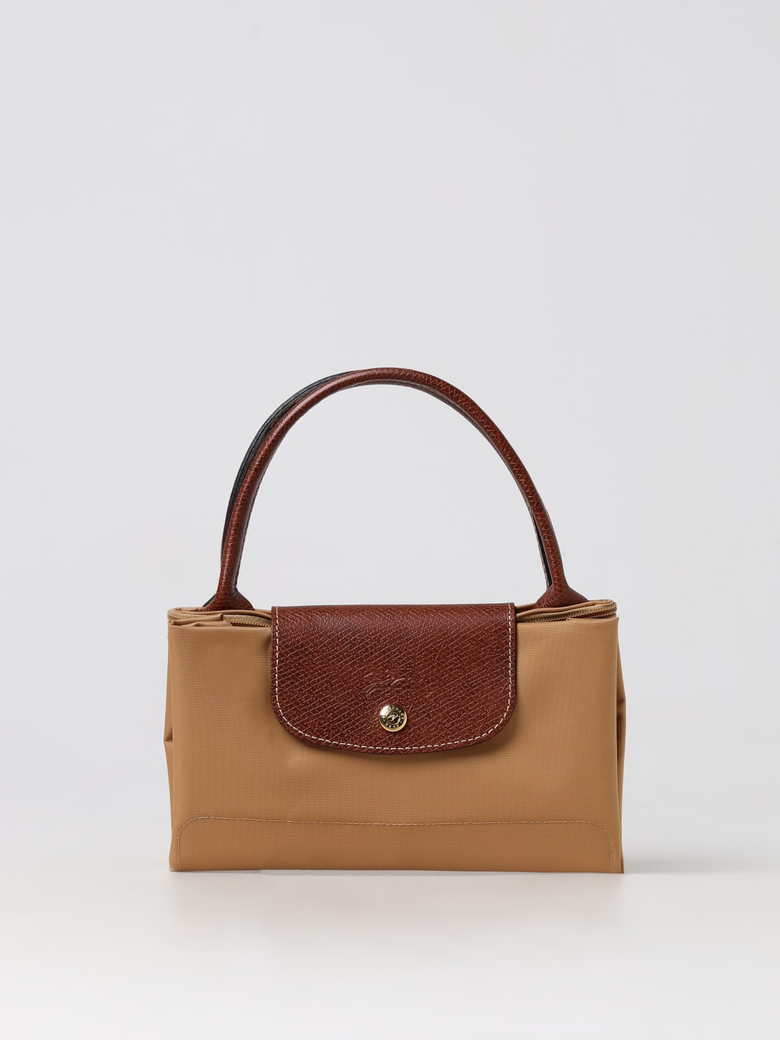 LONGCHAMP BOLSO DE MANO: Bolso de hombro mujer Longchamp, Camello - Img 3