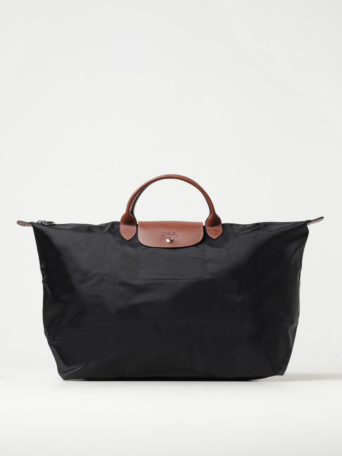 LONGCHAMP SAC CABAS: Sac porté épaule femme Longchamp, Noir - Img 1