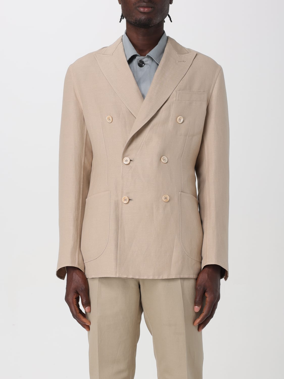 BRIONI BLAZER: Blazer men Brioni, Sand - Img 1