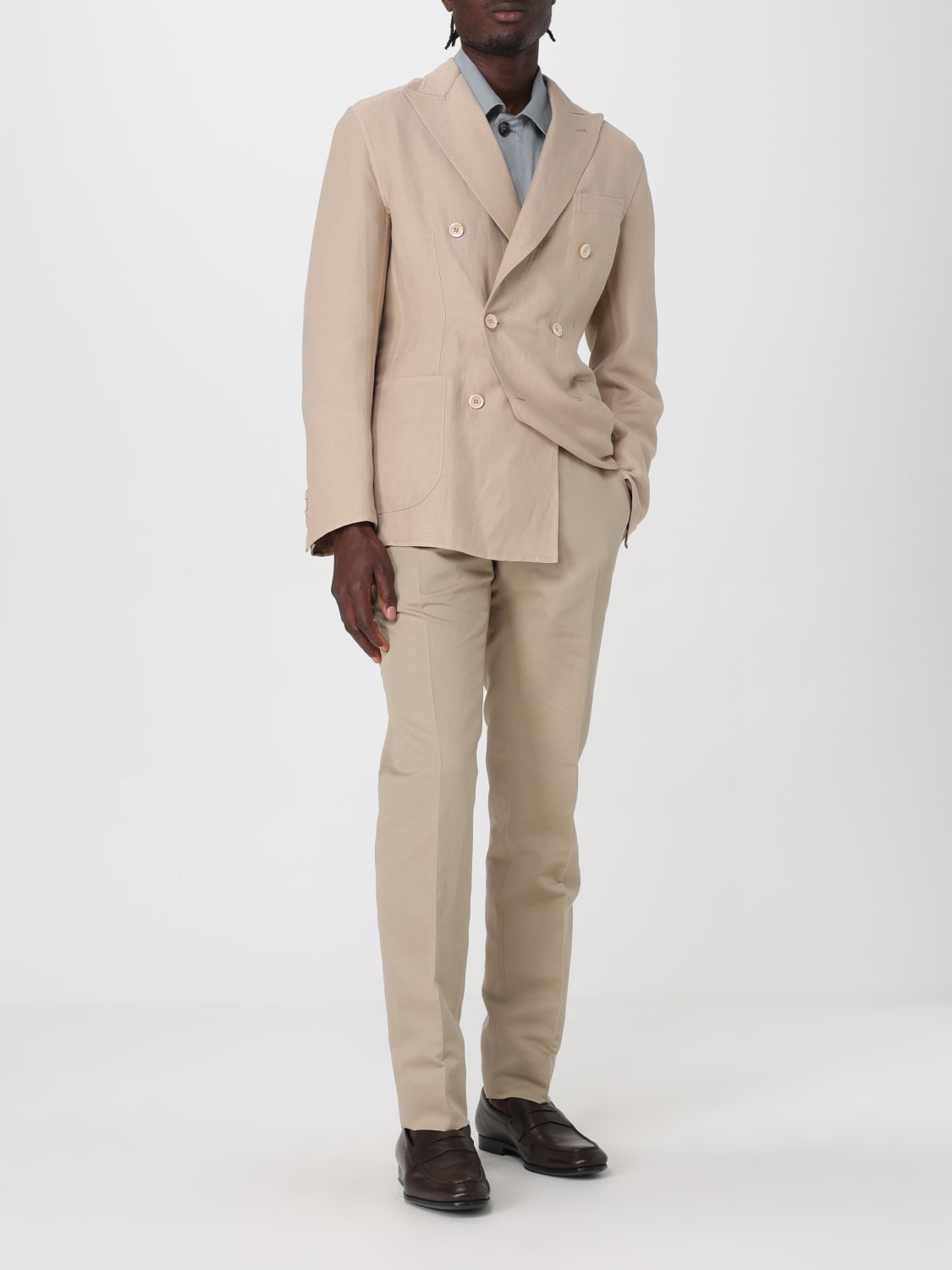 BRIONI BLAZER: Blazer men Brioni, Sand - Img 2